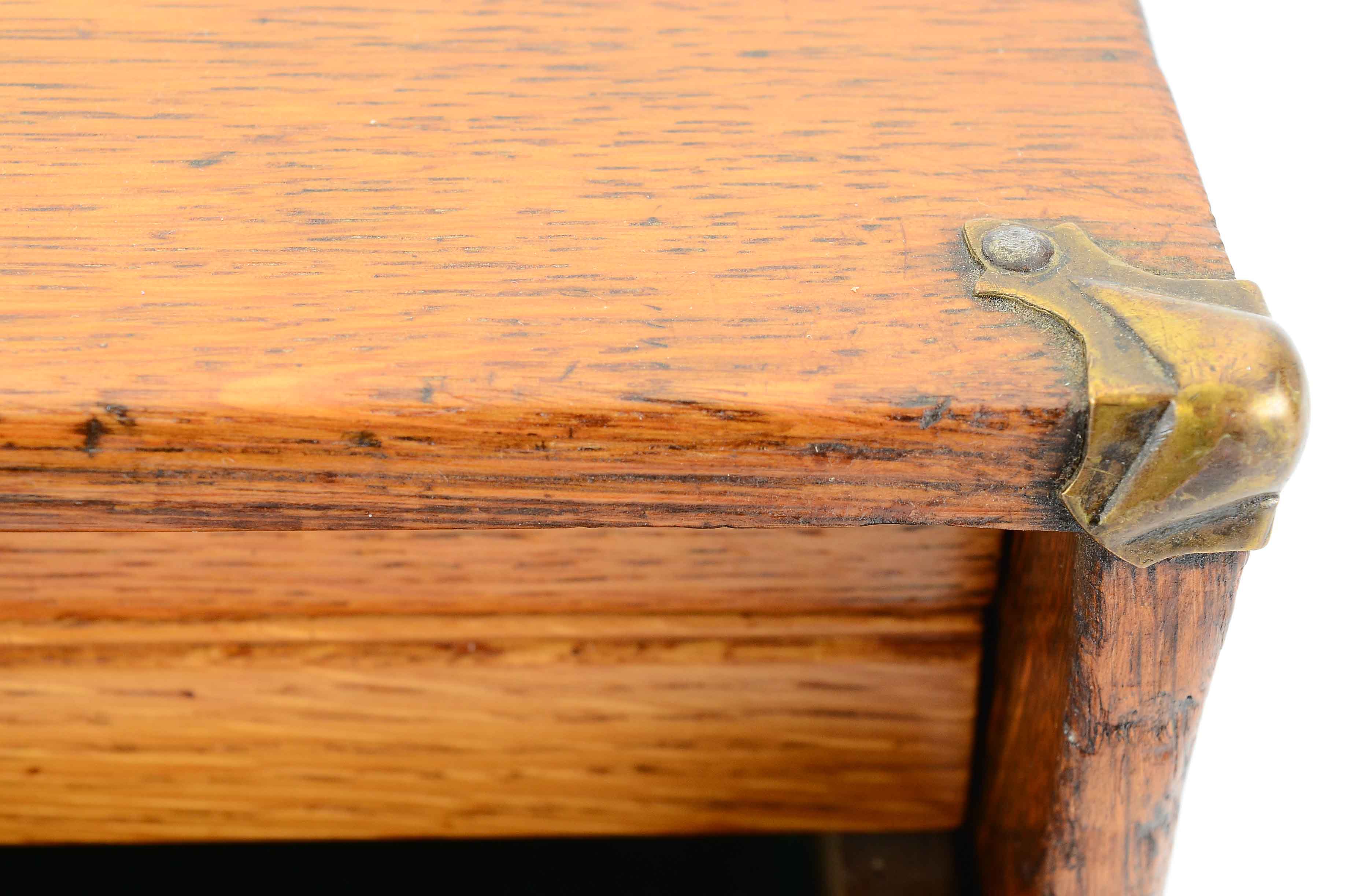 Vintage Oak Machinist's Toolbox