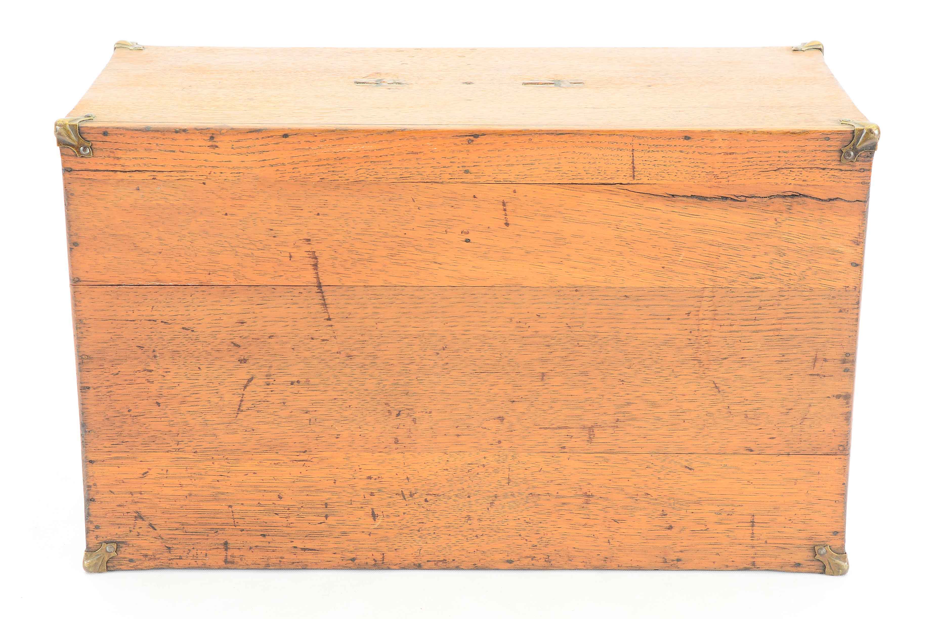 Vintage Oak Machinist's Toolbox