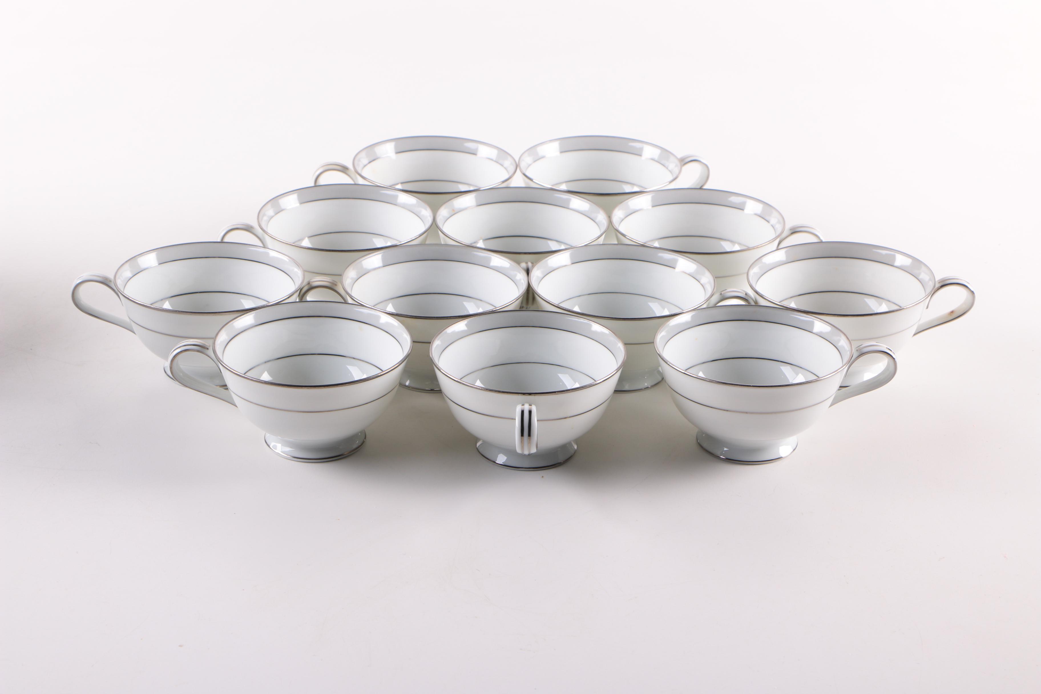 Vintage Noritake "Pink Dawn" Porcelain Dinnerware 1953-54