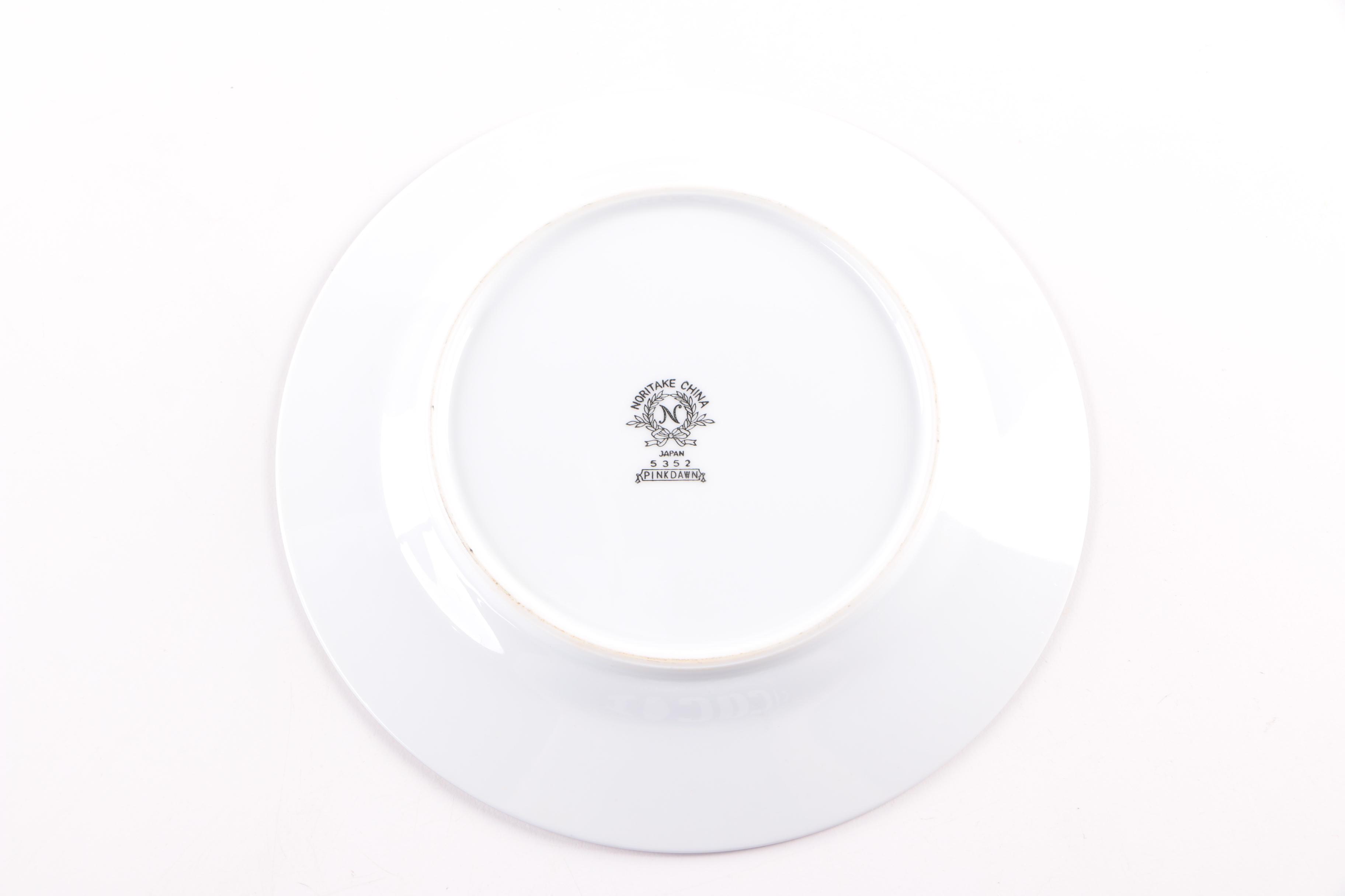 Vintage Noritake "Pink Dawn" Porcelain Dinnerware 1953-54