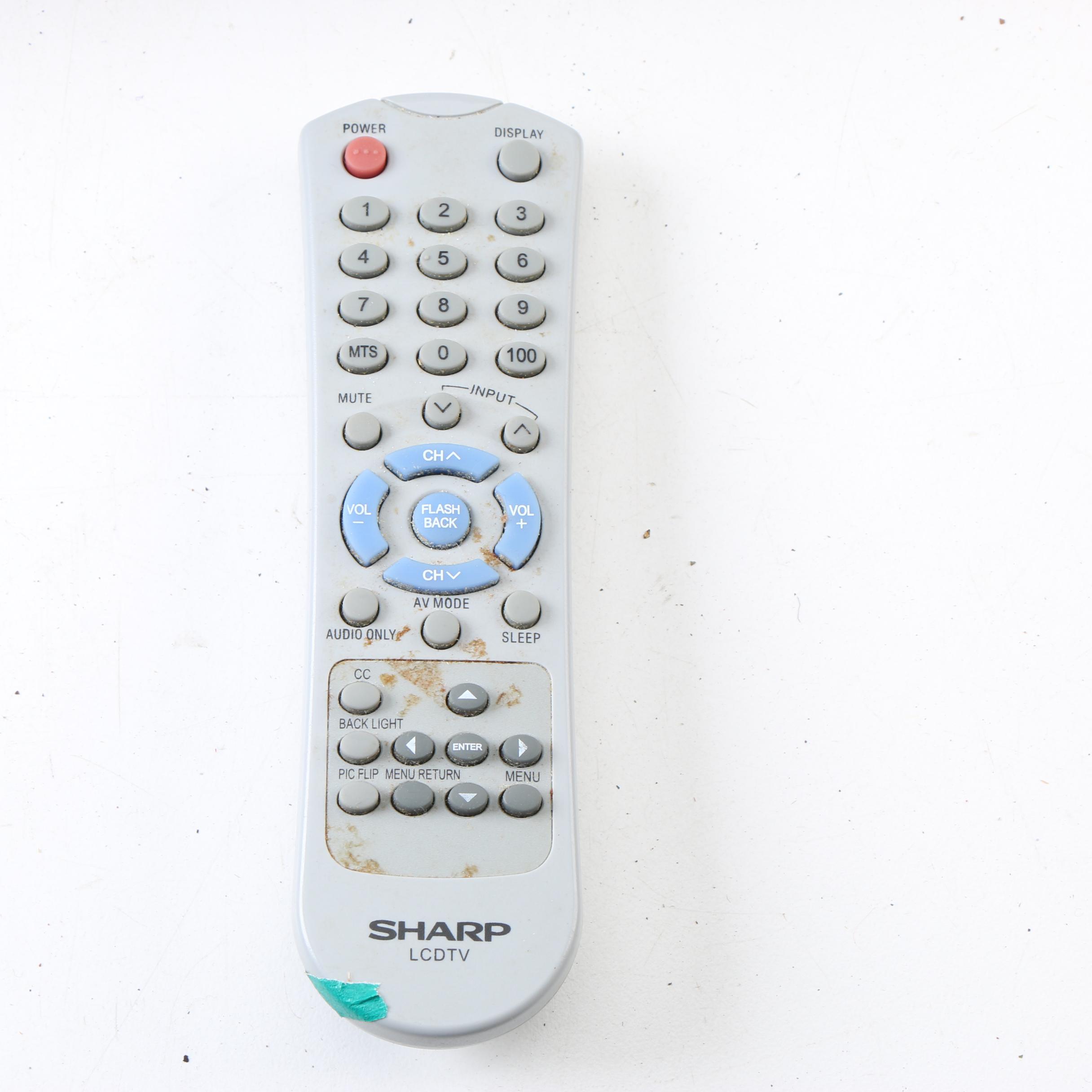 Sharp 20" Liquid Crystal TV with Remote