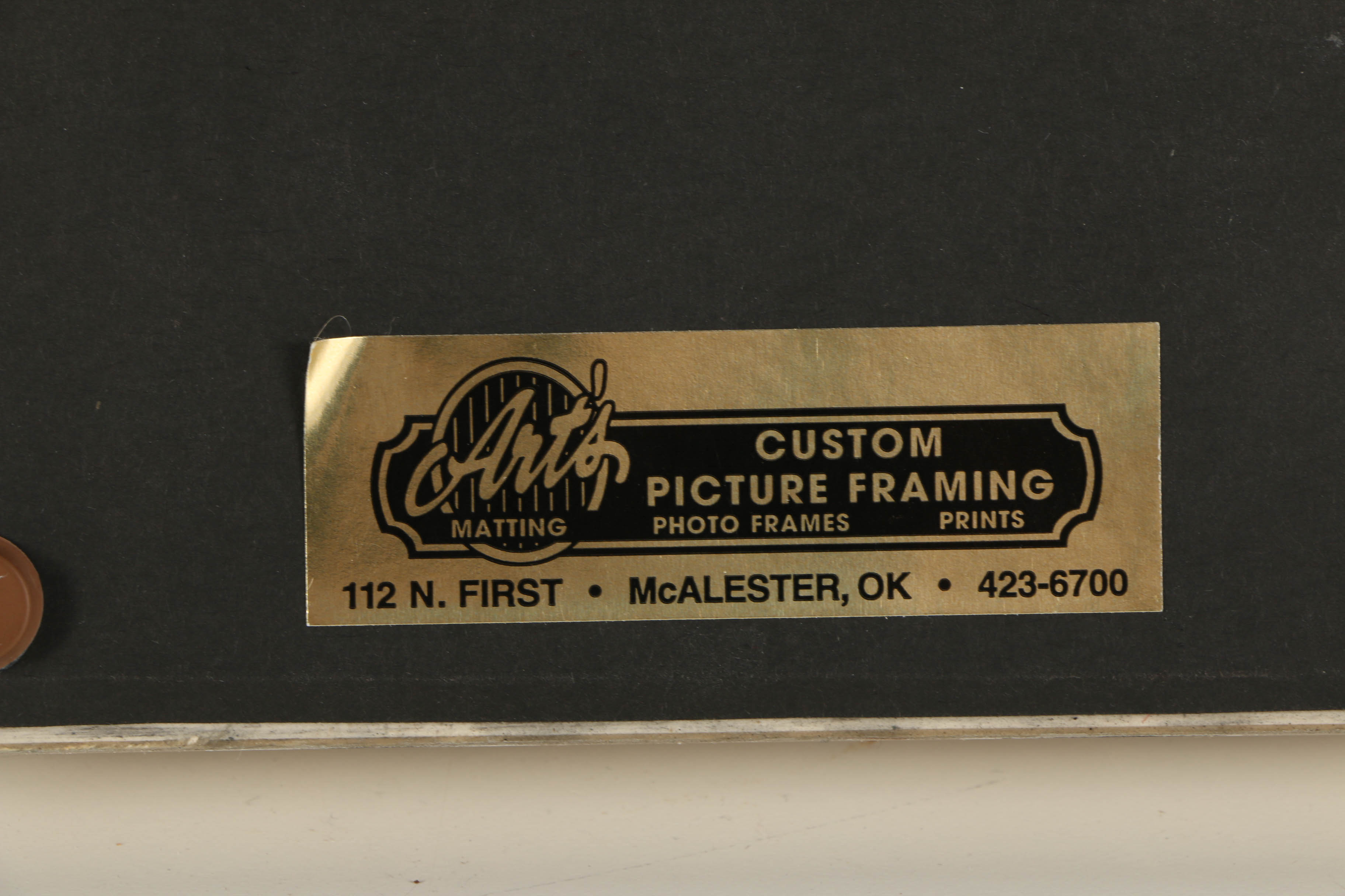 Skip Rowell Etching and Painting on Mammoth Ivory "Still Holding Hands"