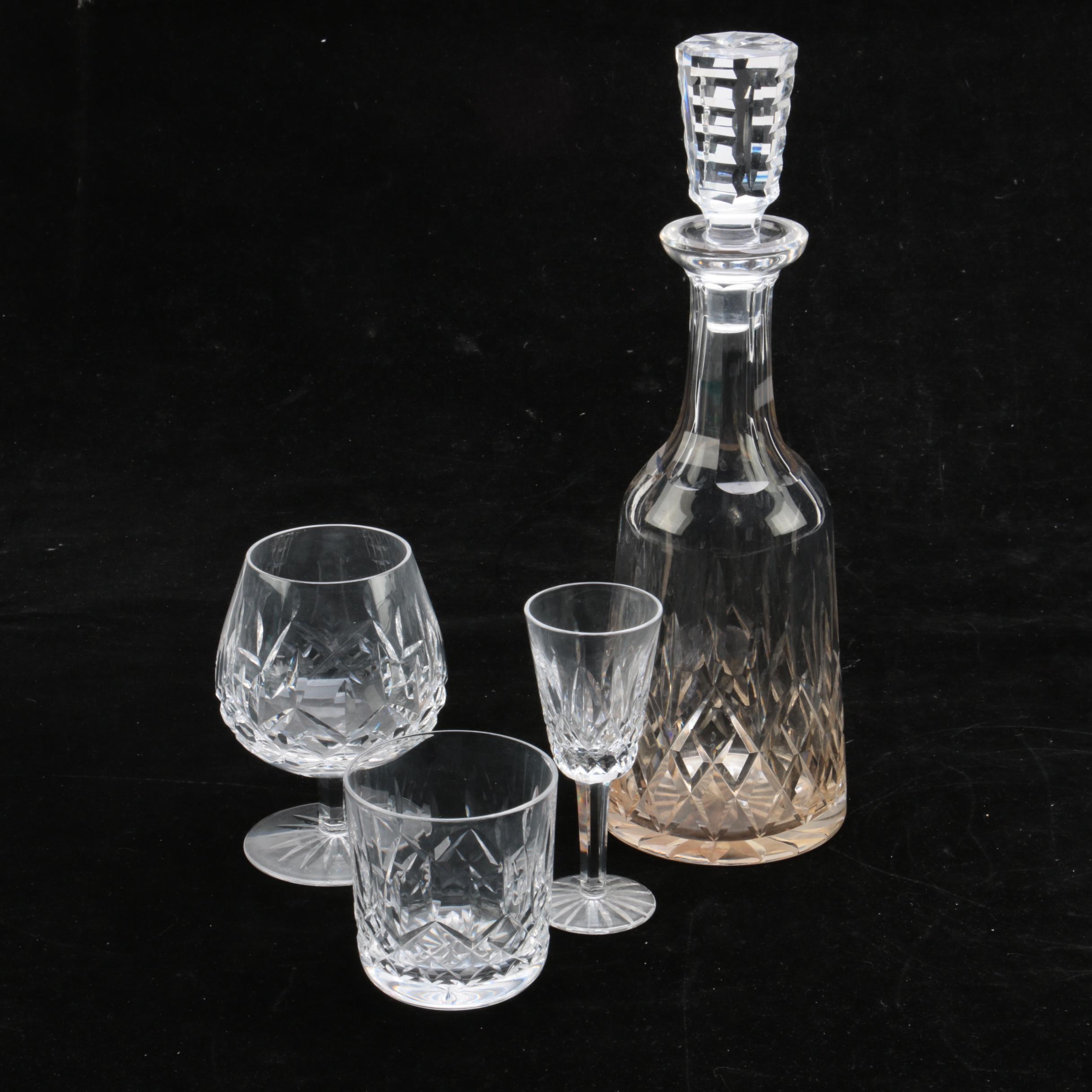 Waterford Crystal "Lismore" Barware