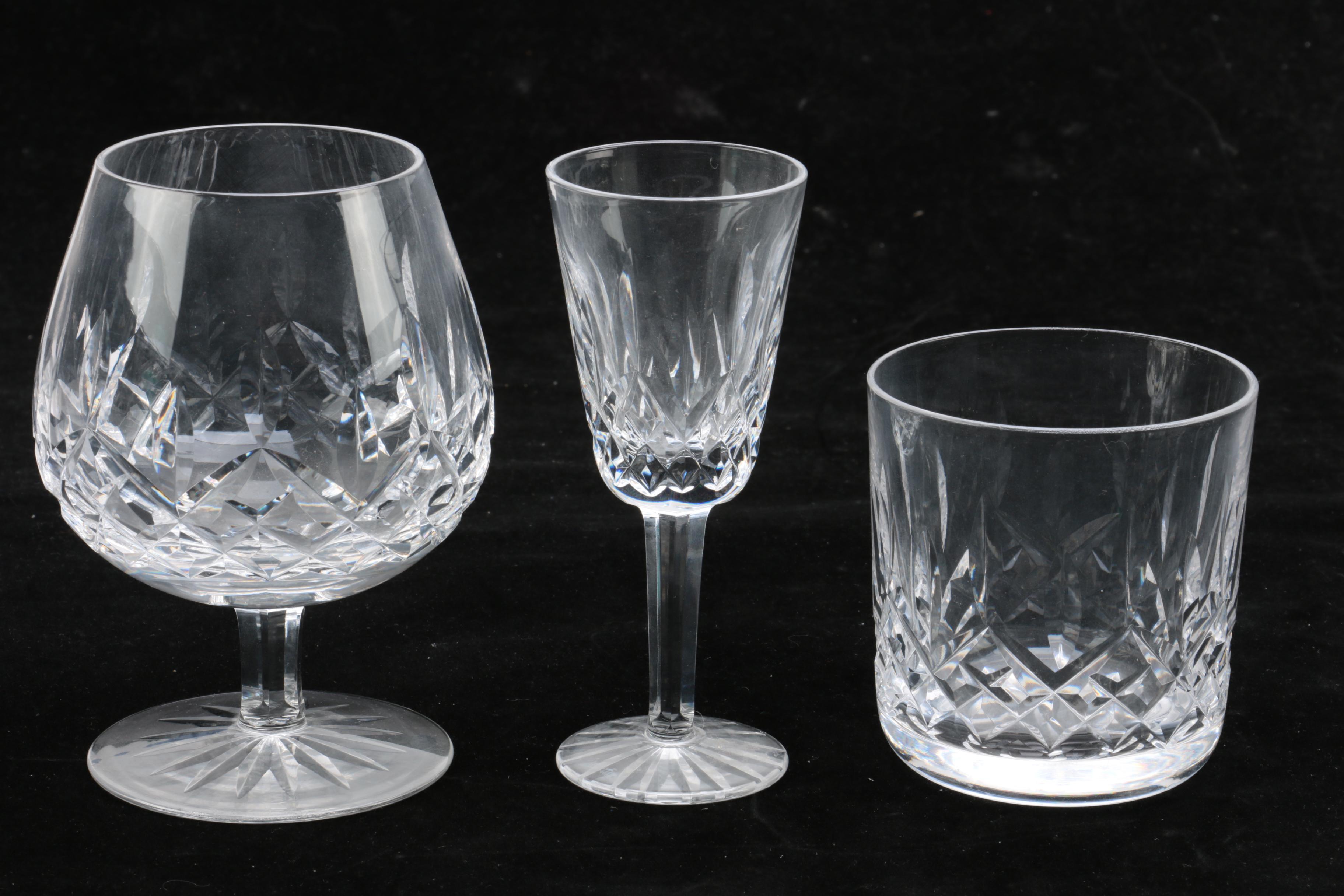 Waterford Crystal "Lismore" Barware