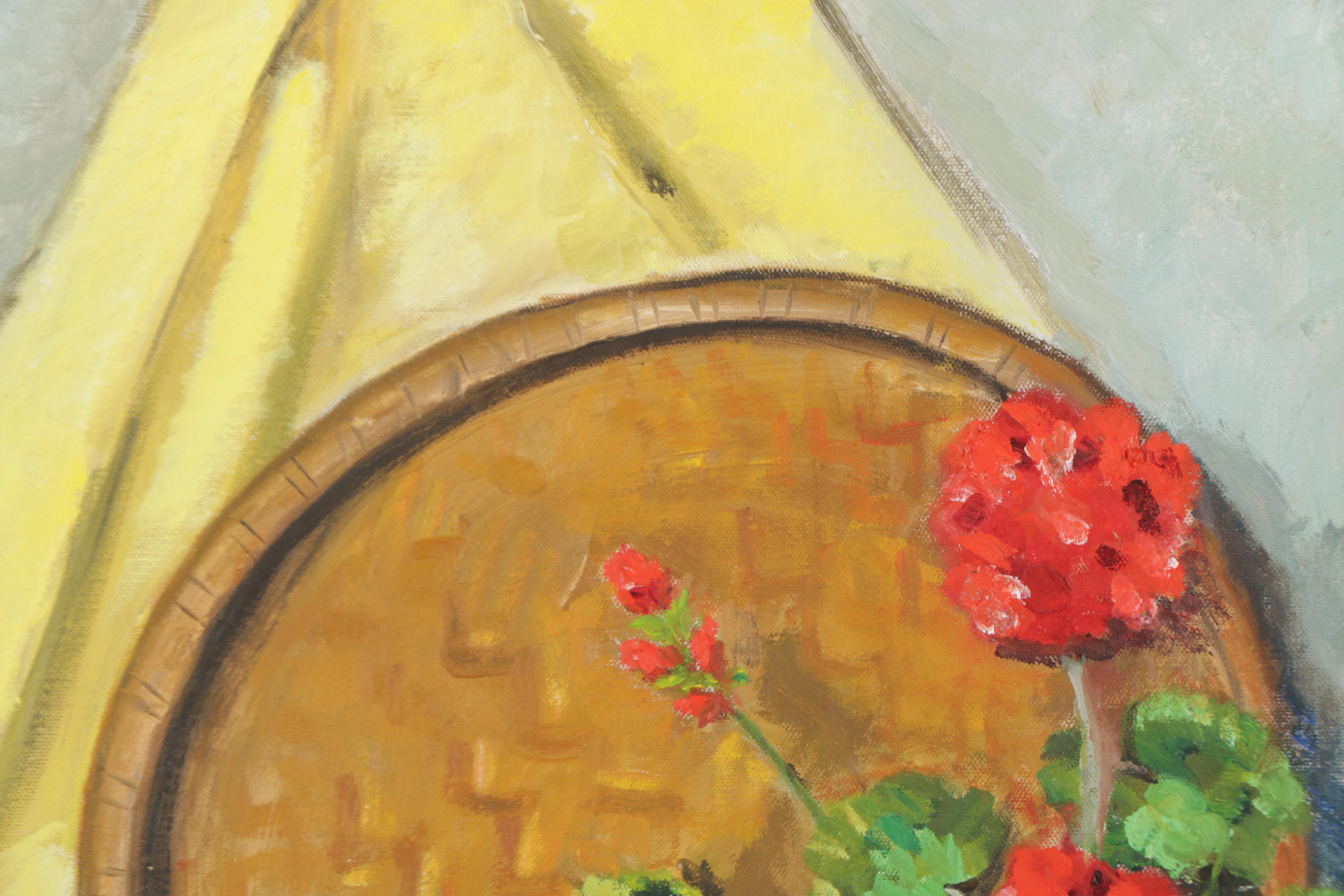 Pat Blevins 1968 Oil Painting