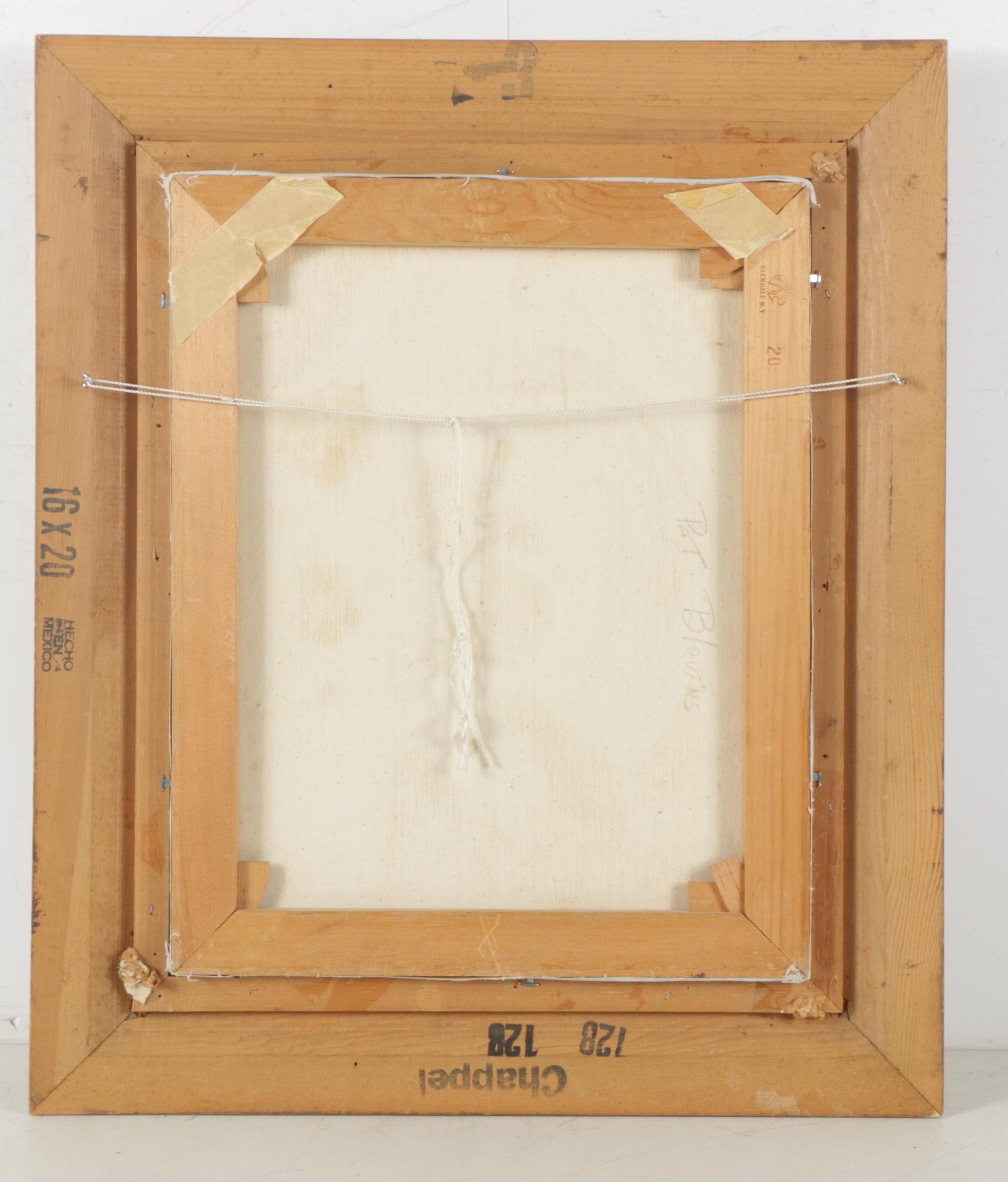 Pat Blevins 1968 Oil Painting