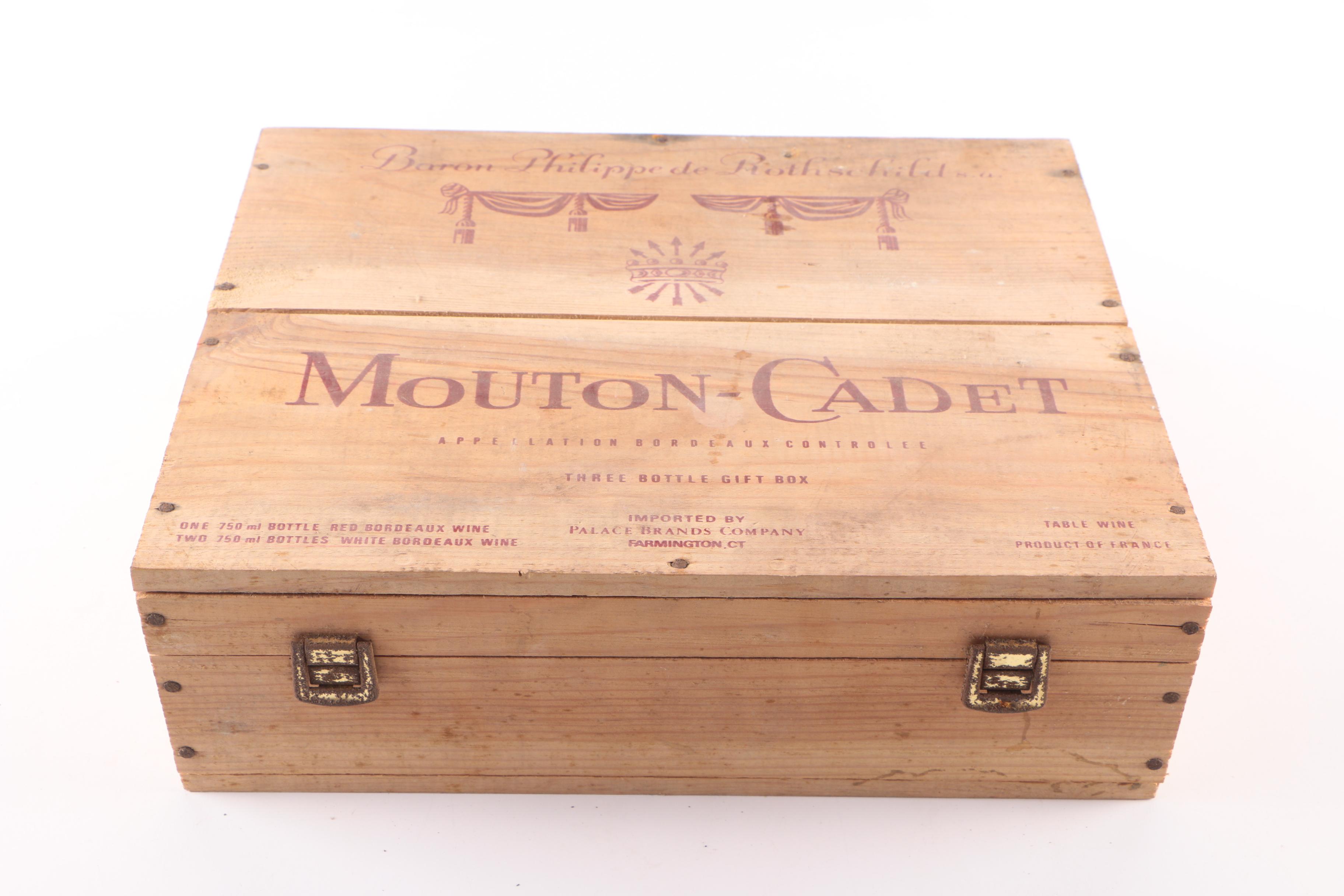 Plastic Figurines and Toys in Wooden Box