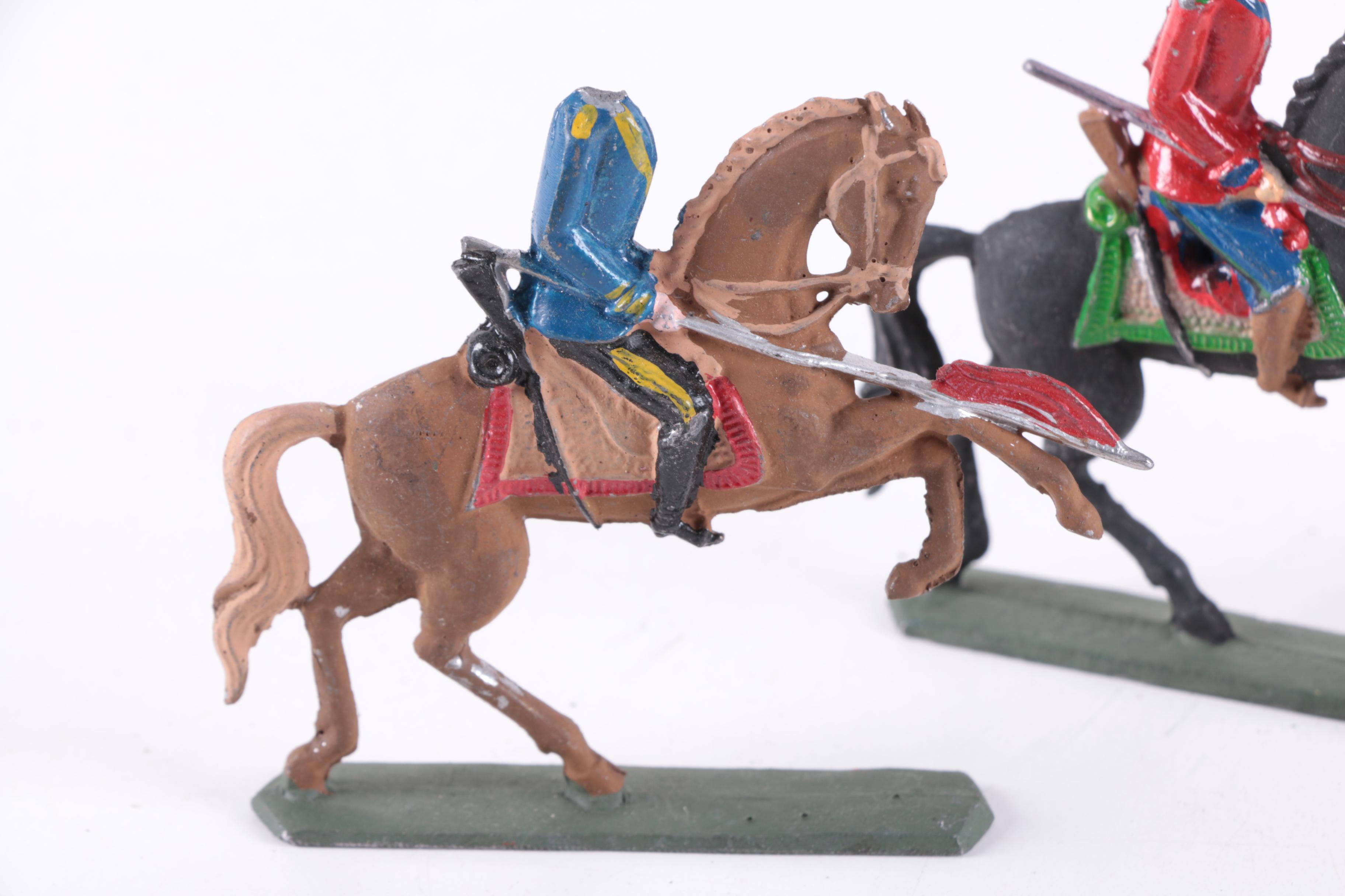 Vintage Metal Soldier Toy Figurines