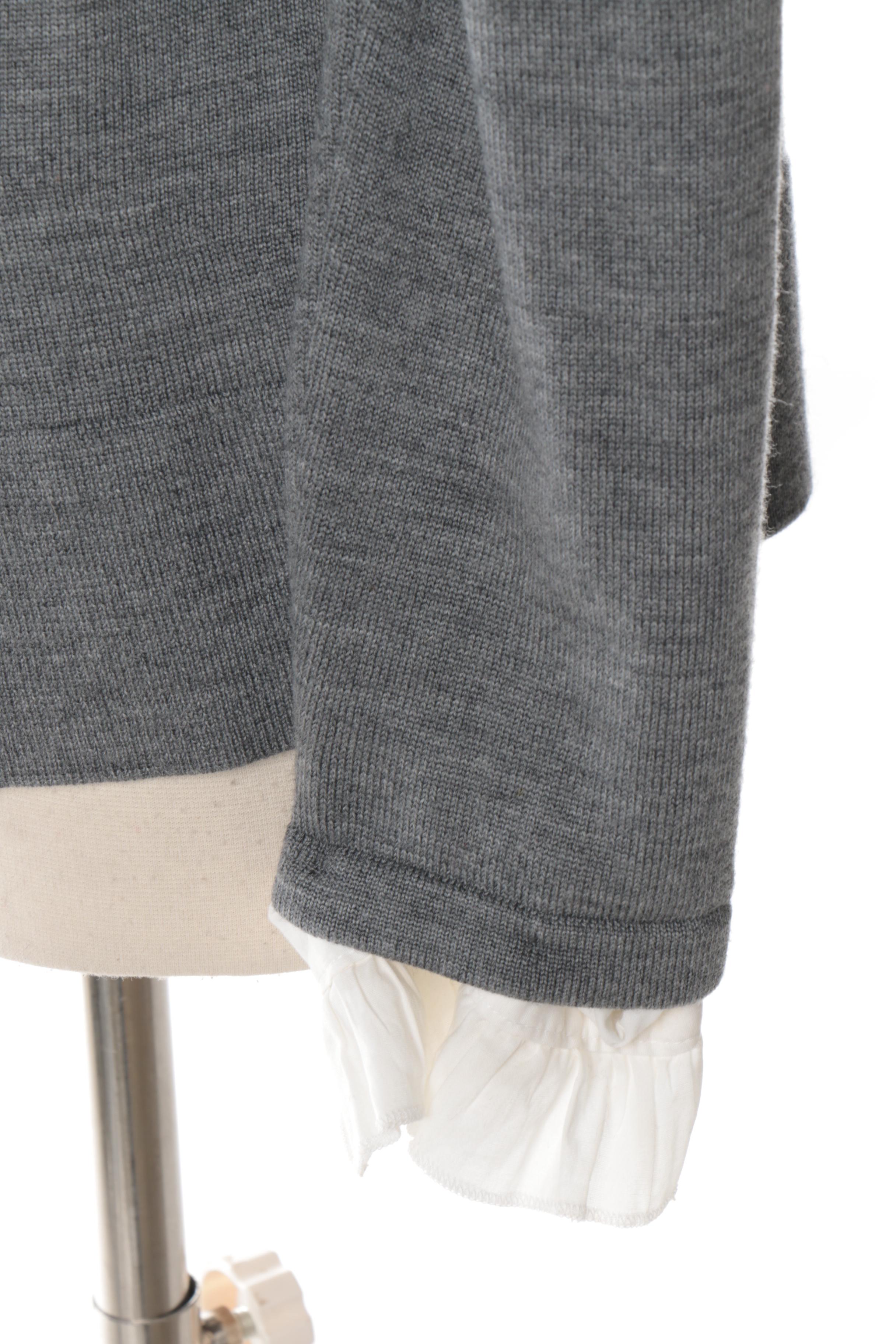 Tory Burch Wool Sweater with Detachable Inserts