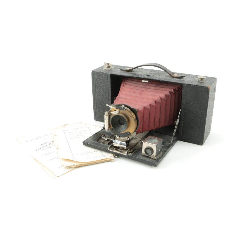 Vintage Eastman Kodak NO. 3-A Folding Brownie Still Camera
