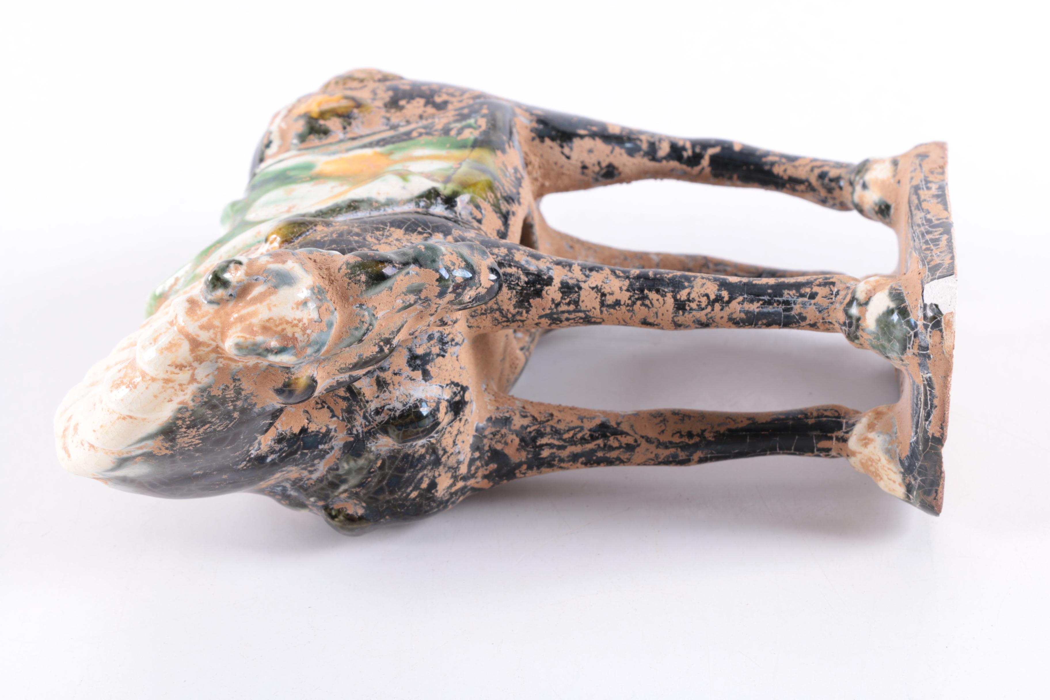 Chinese Tang Style Ceramic Horse Figurine