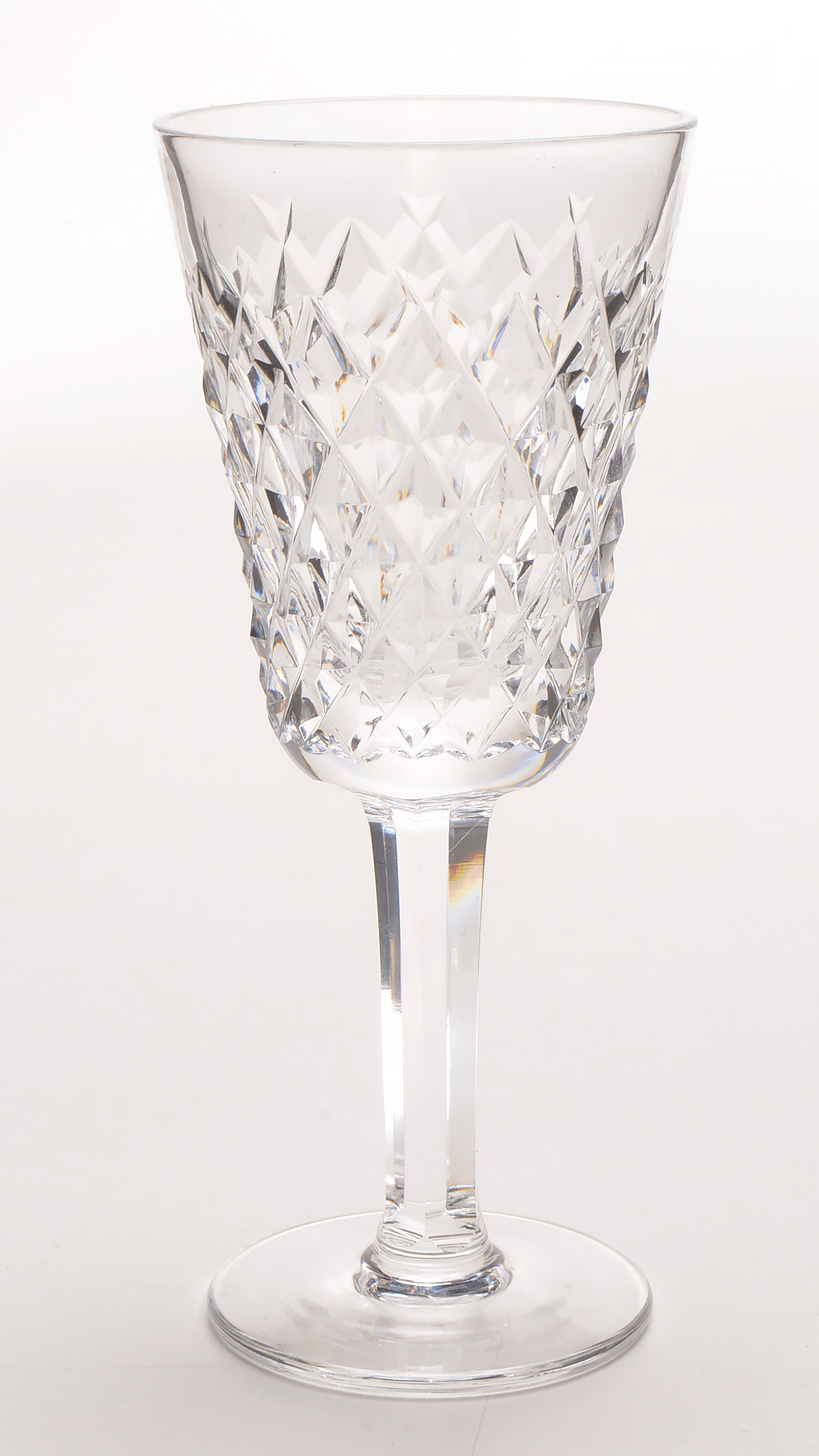 Waterford Crystal "Alana" Tableware and American Brilliant Period Cut Glass Bowl