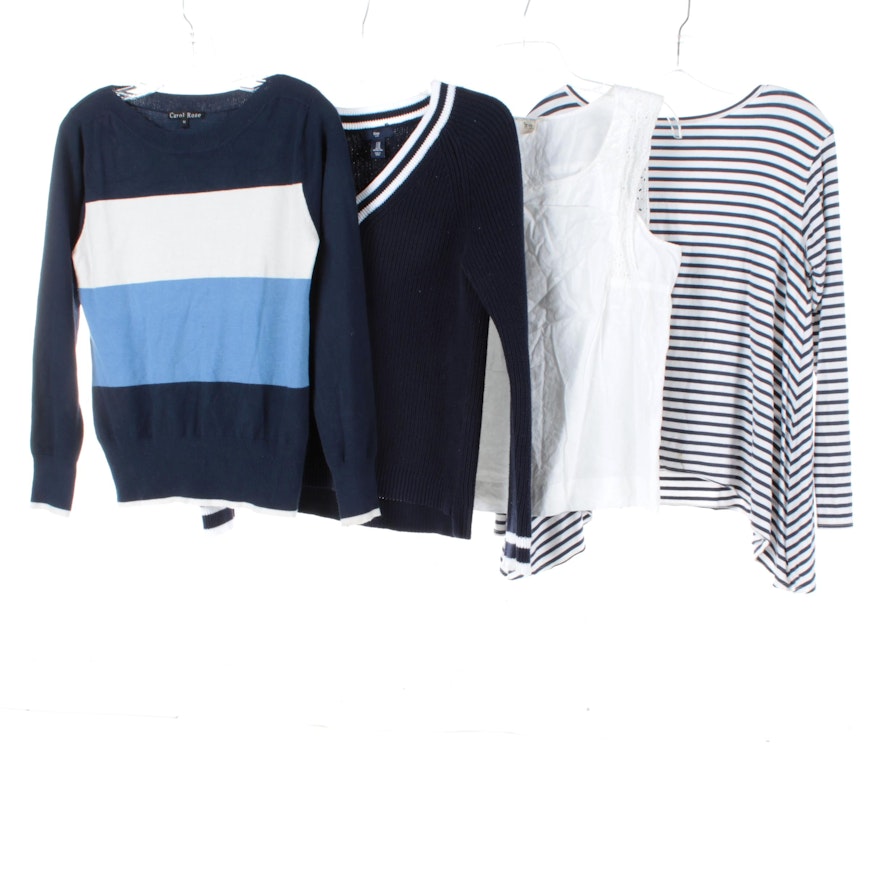 Women's Sweaters and Tops Including J.Crew and Gap