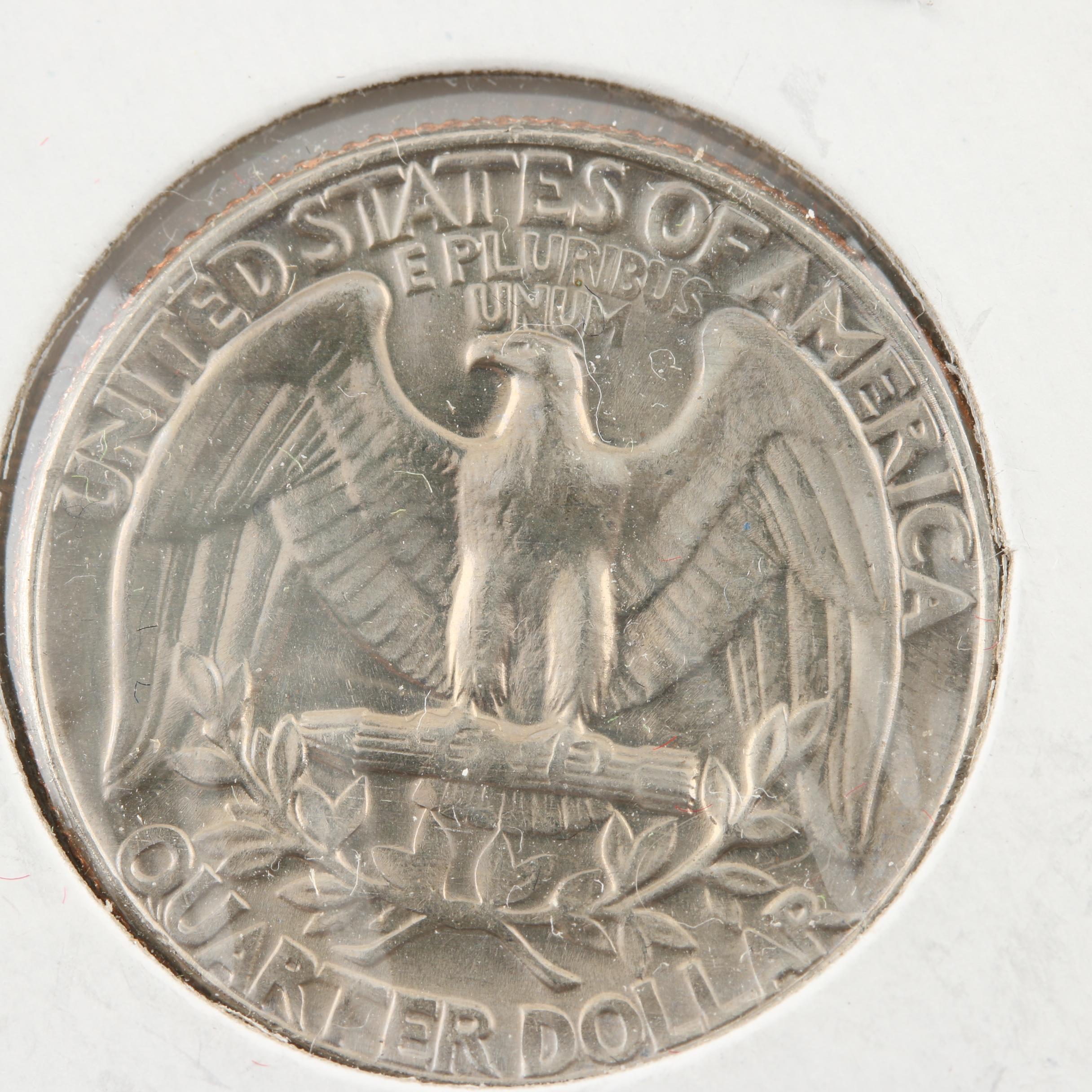 Assortment of Modern Washington Quarters and $2 Federal Reserve Notes