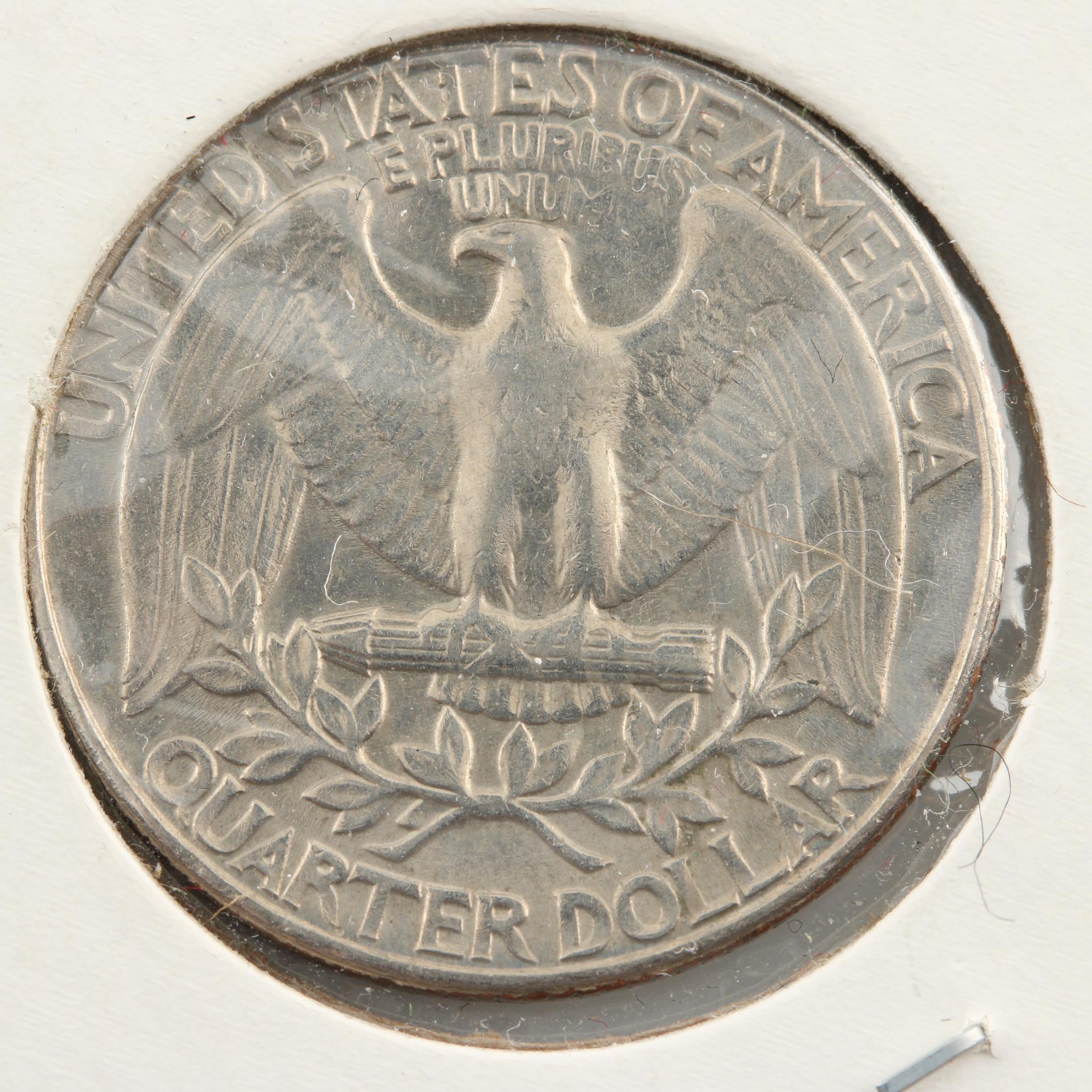 Assortment of Modern Washington Quarters and $2 Federal Reserve Notes