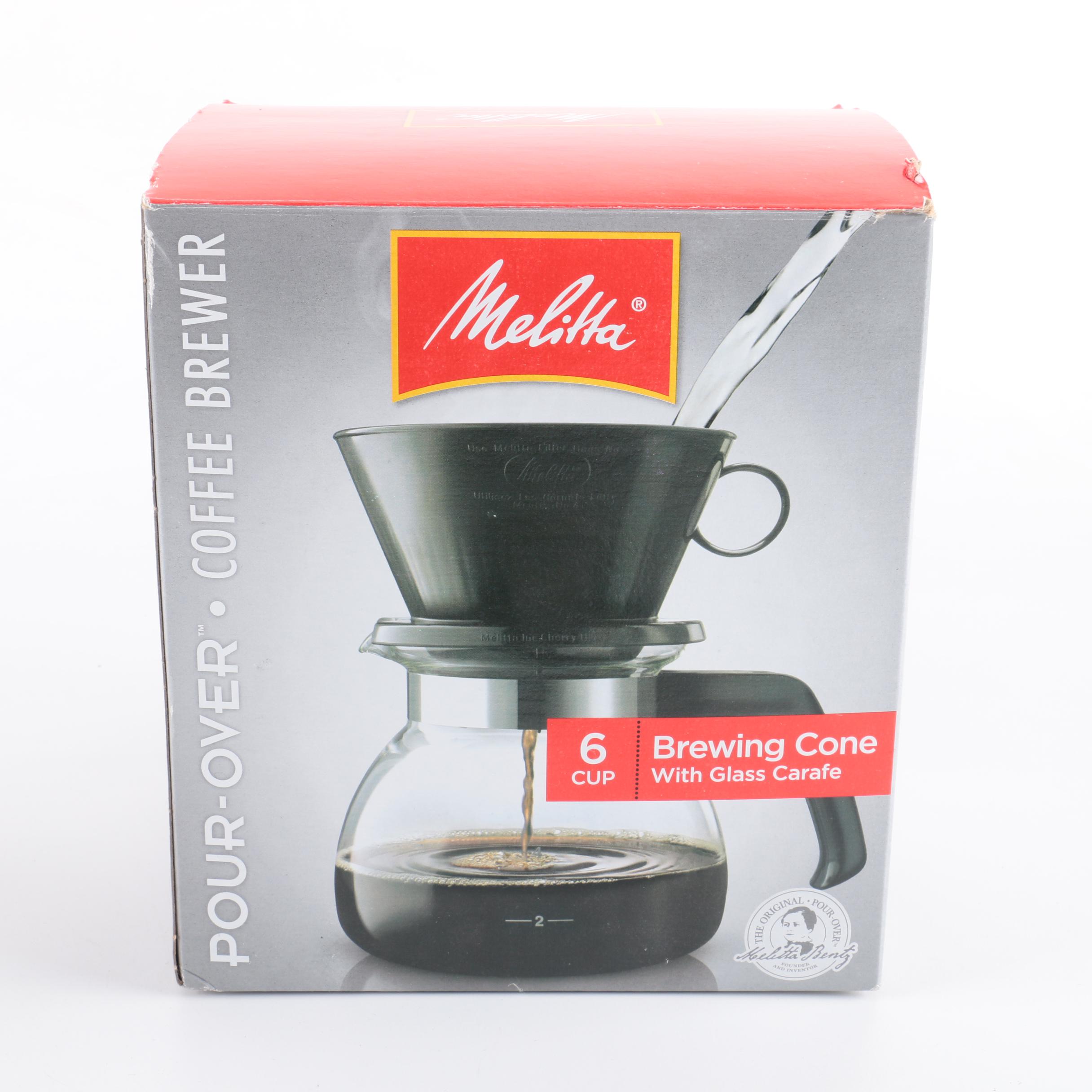 Melitta 6-Cup Pour-Over Coffee Brewer