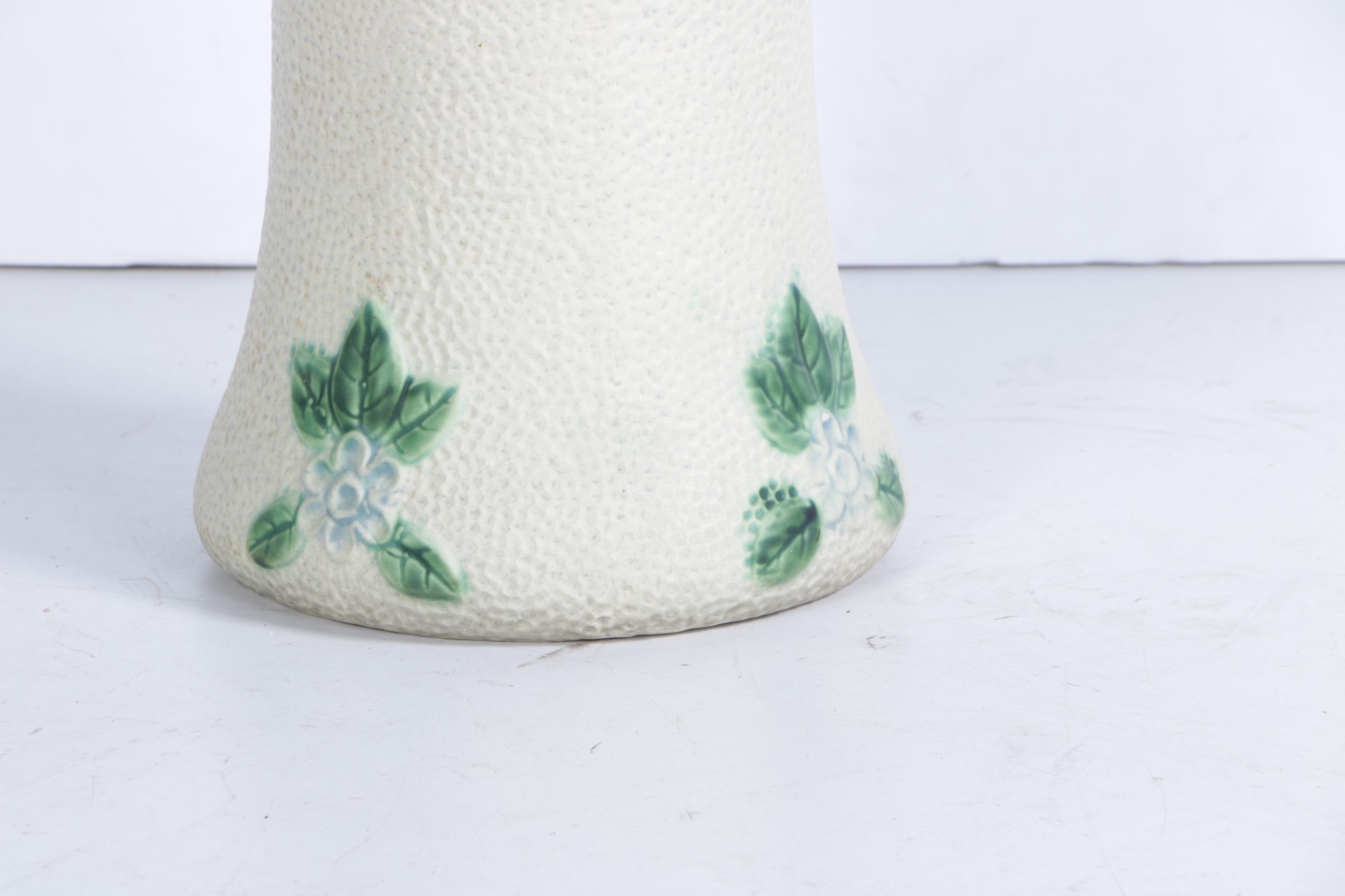 Vintage Ceramic Floral Umbrella Stand