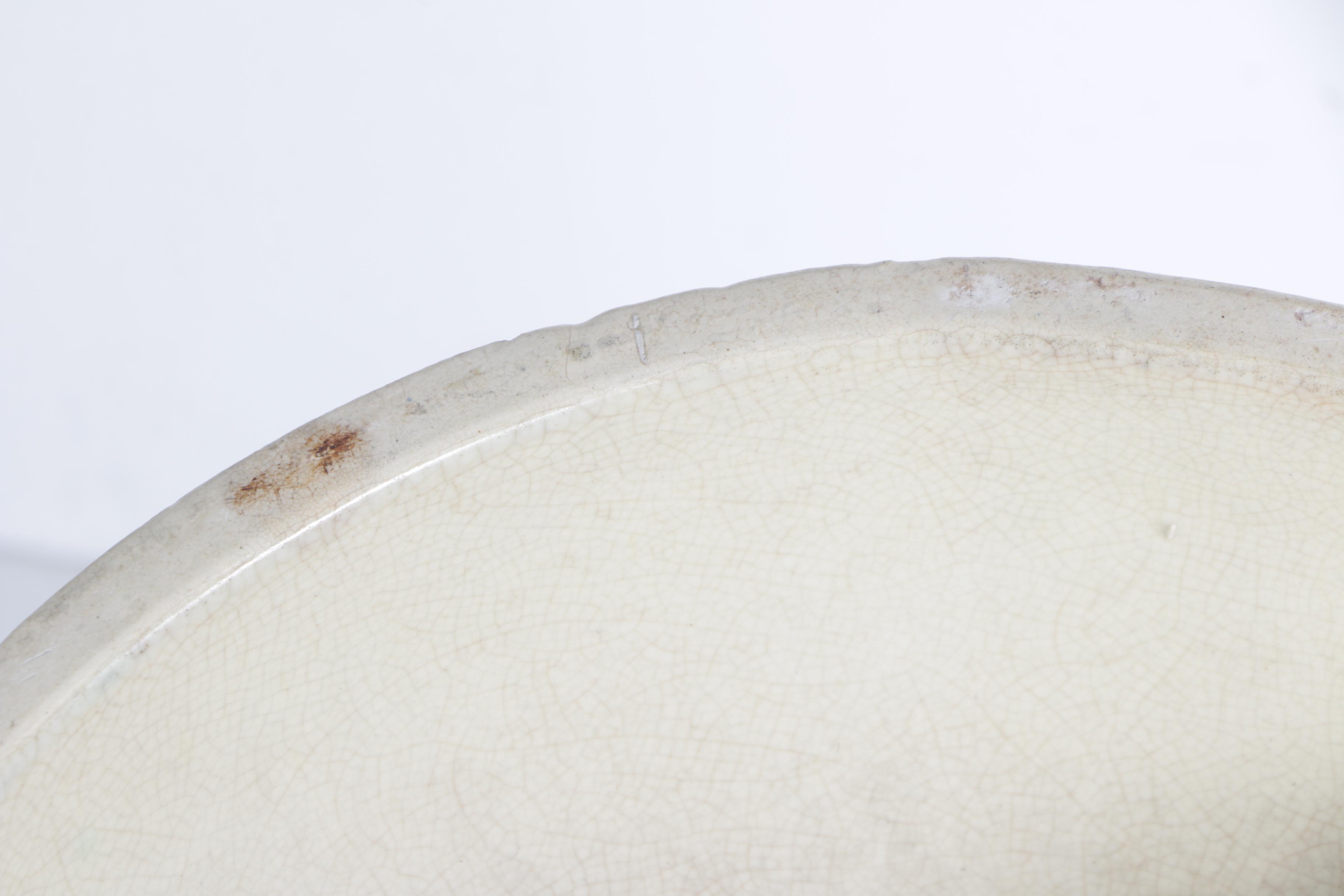 Vintage Ceramic Floral Umbrella Stand