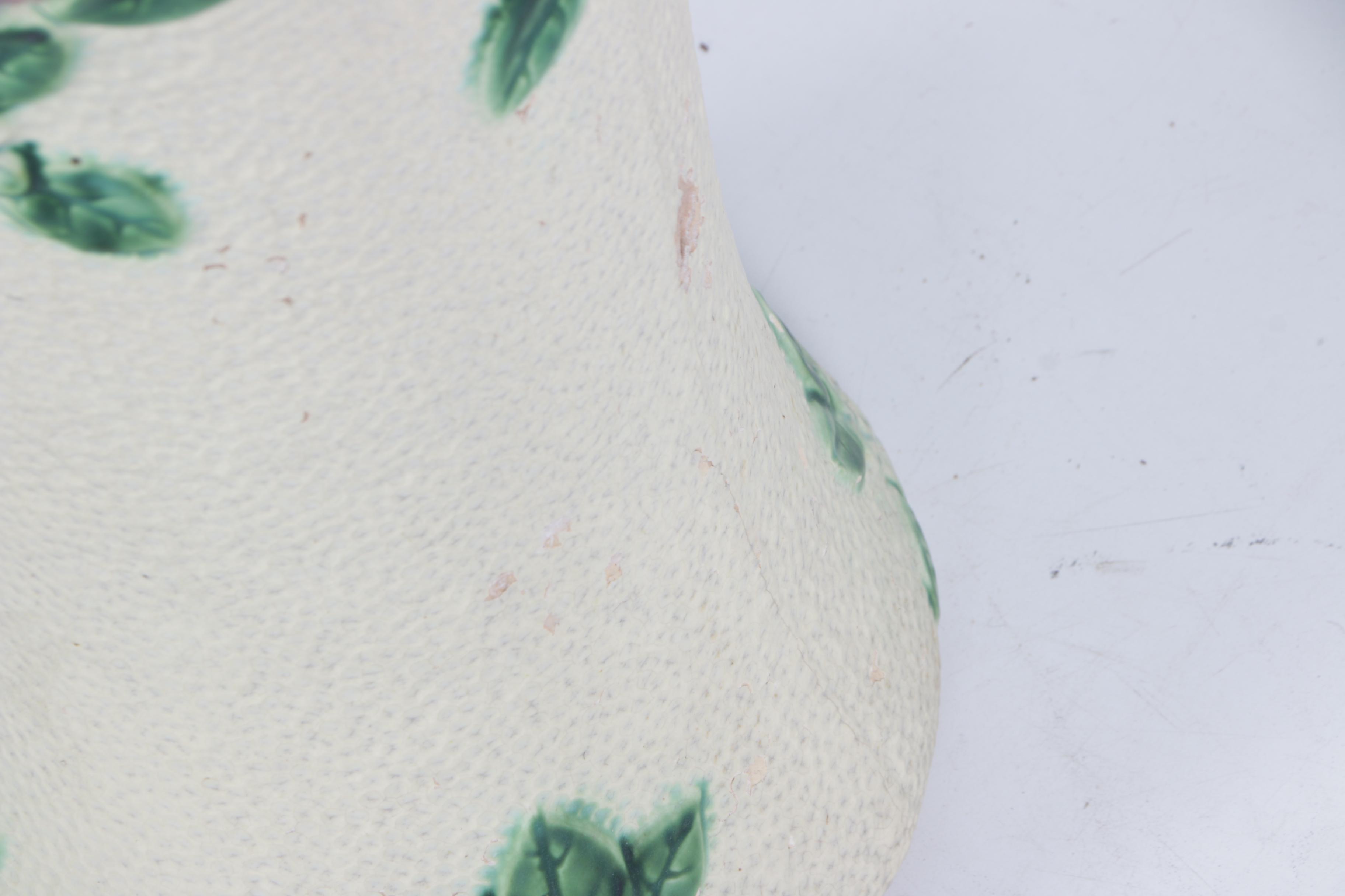 Vintage Ceramic Floral Umbrella Stand