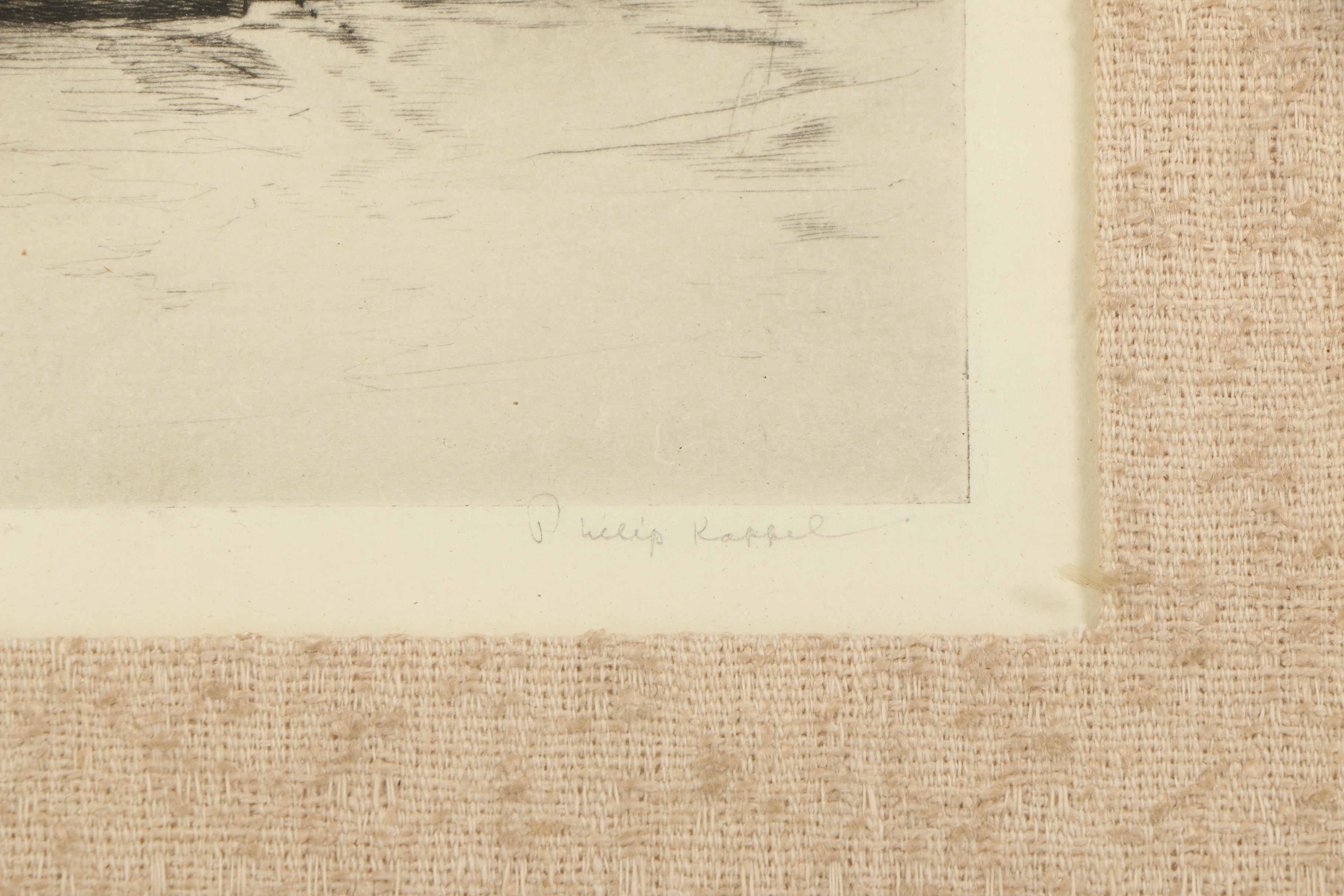 Kawase Hasui Woodblock "Cloudy Day at Mizuki in Ibaraki Prefecture"