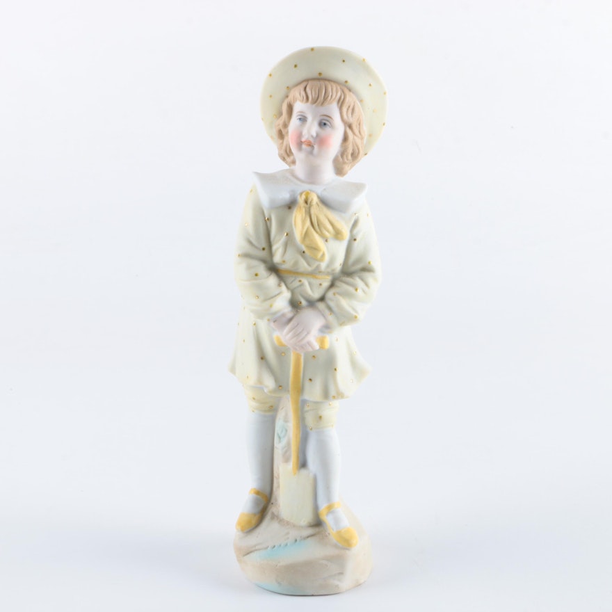 Ceramic Boy Figurine