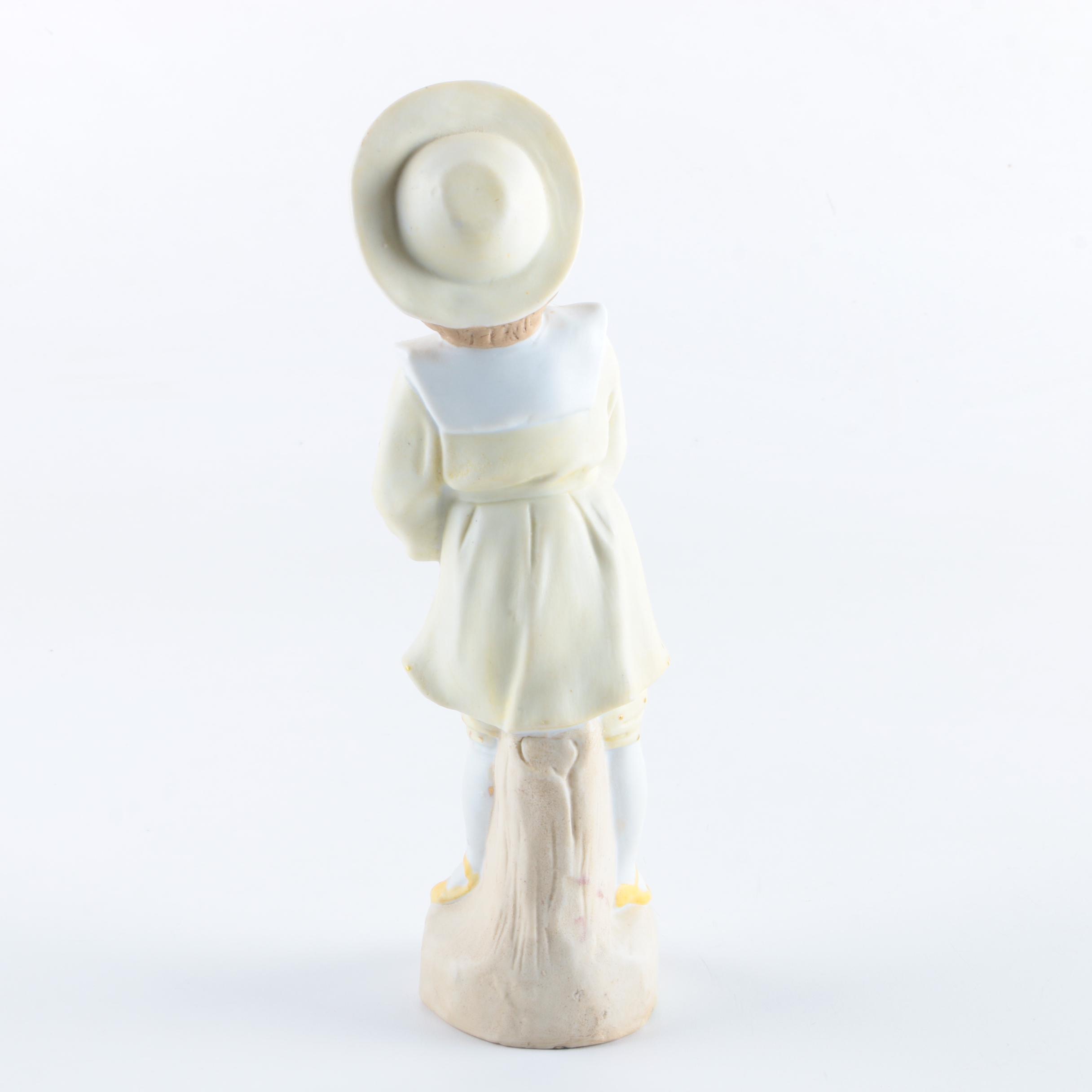 Ceramic Boy Figurine