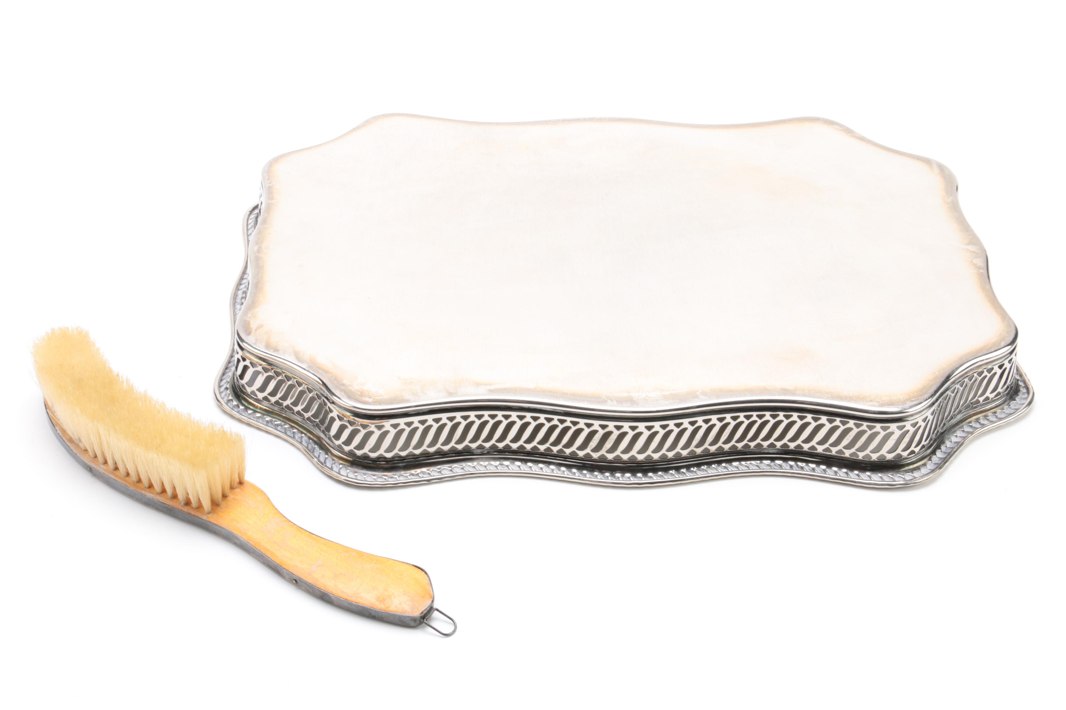 Warren Silver Plate Co. Silver Plate Teapot and Other Serveware