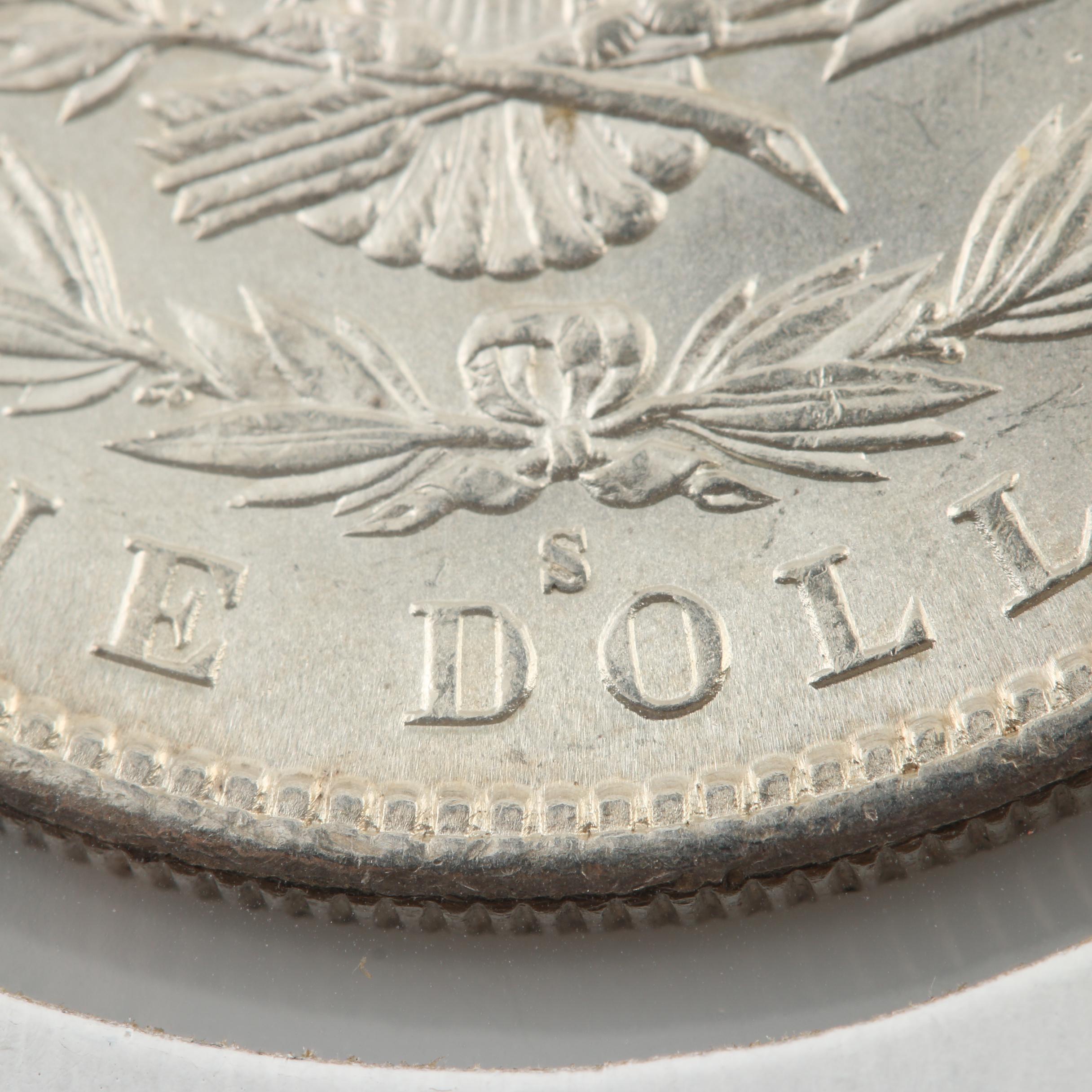 1880-S Silver Morgan Dollar