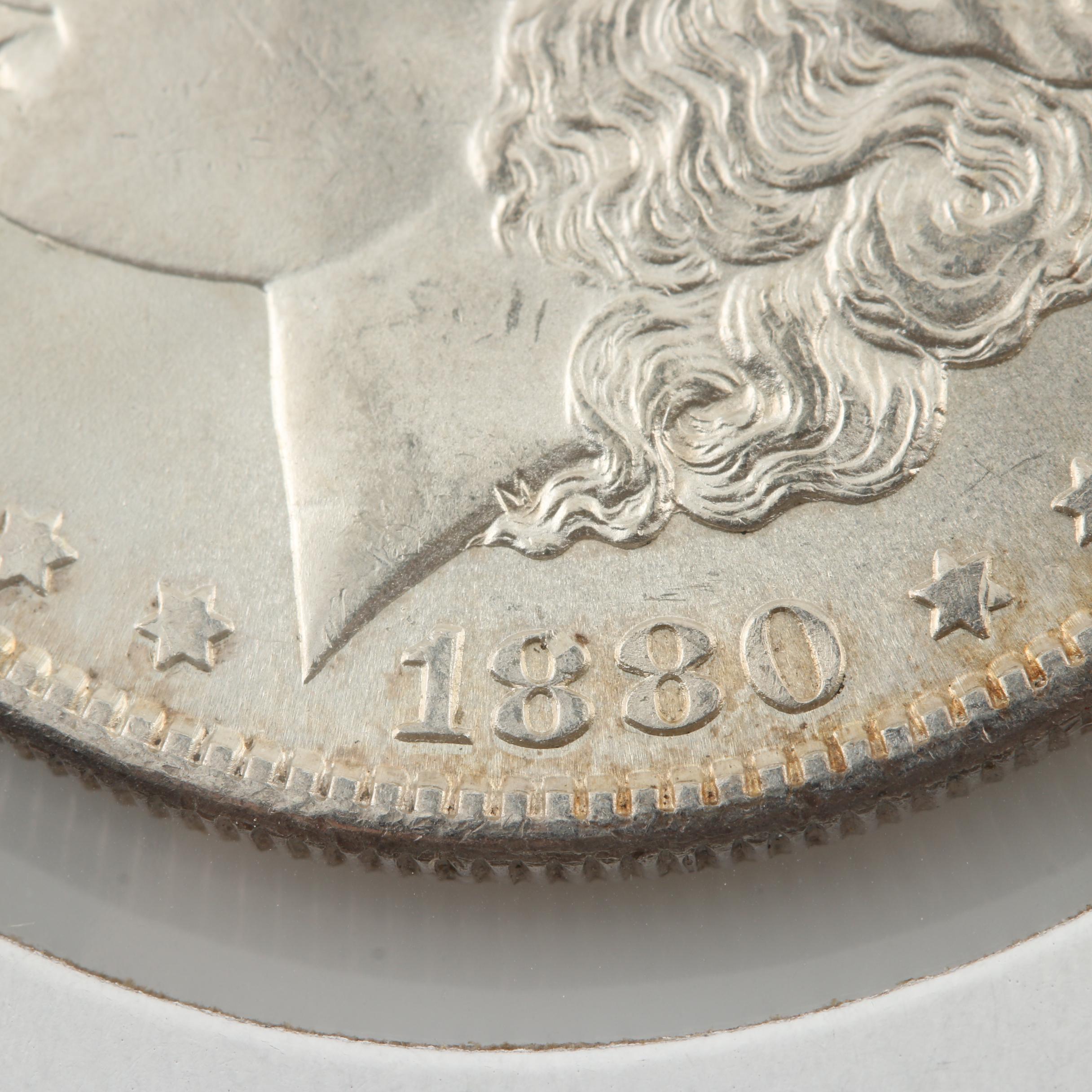 1880-S Silver Morgan Dollar