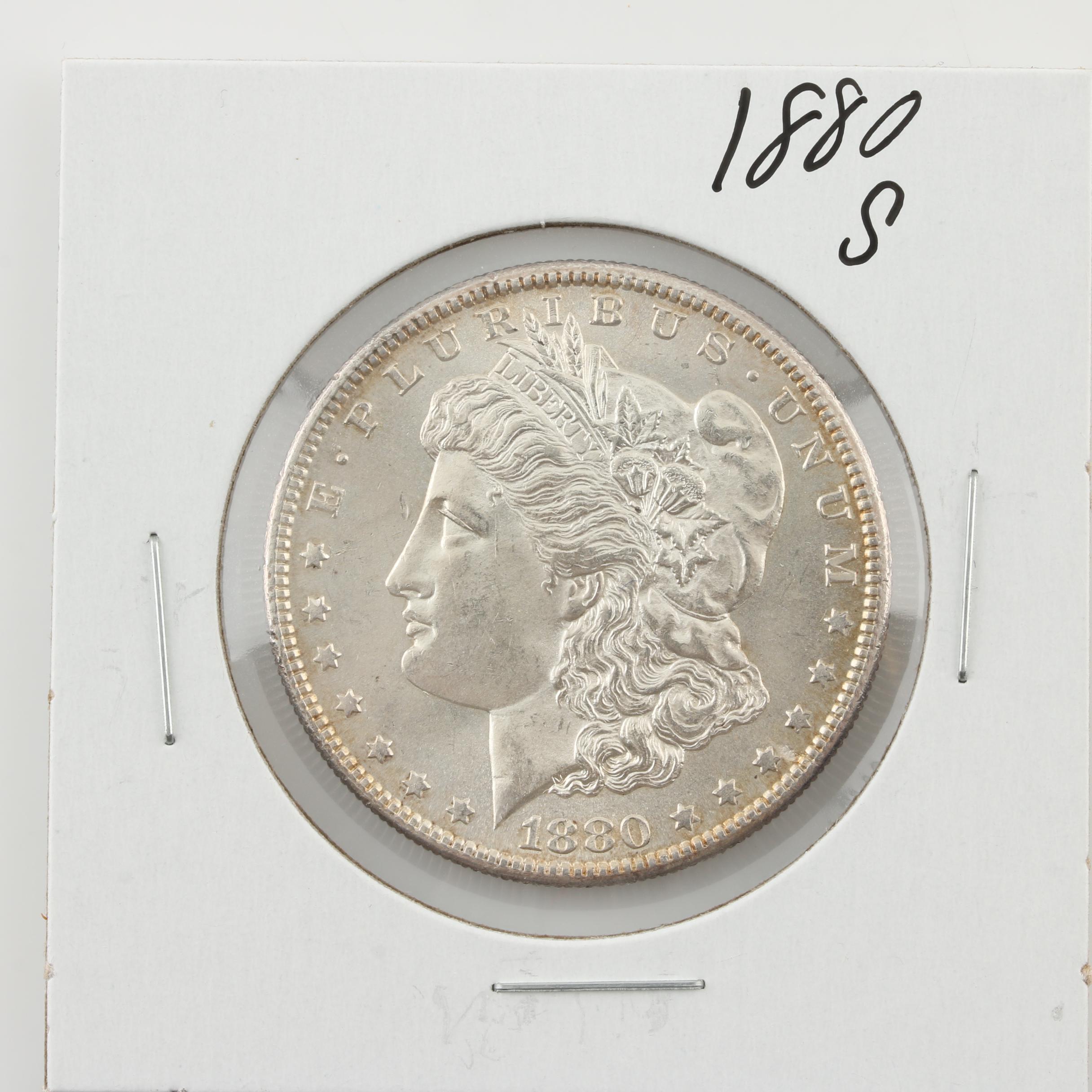 1880-S Silver Morgan Dollar