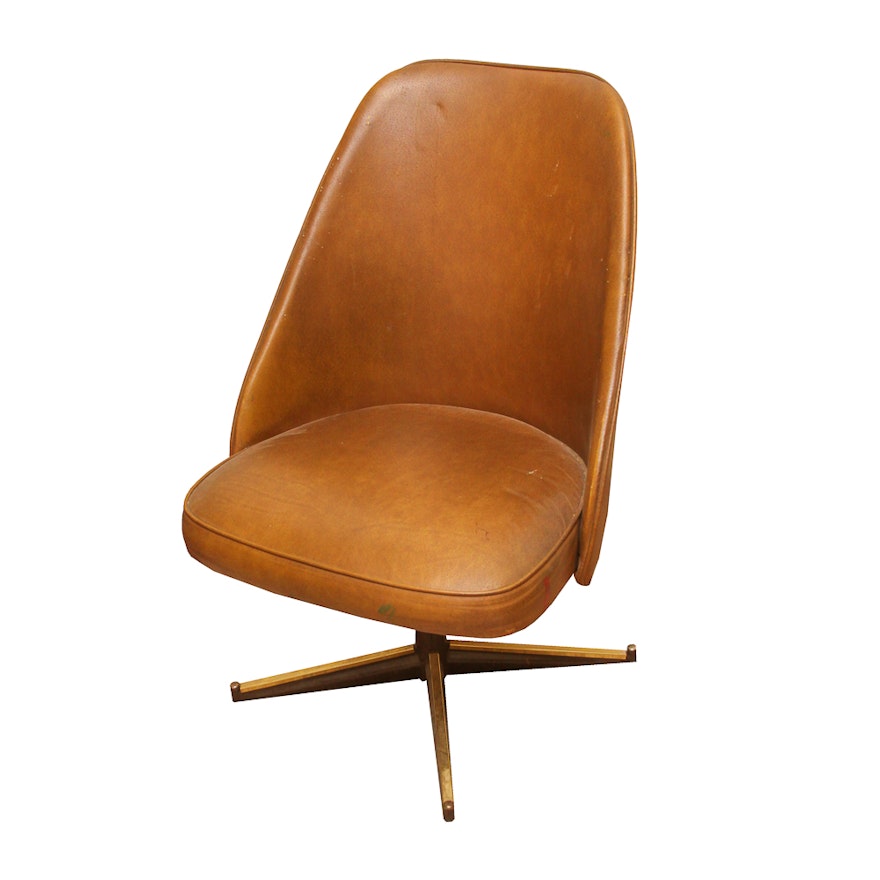 Mid Century Modern Swivel Chair by Cal-Style