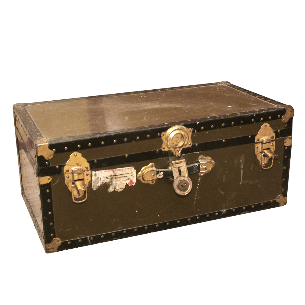 Vintage Foot Locker Chest