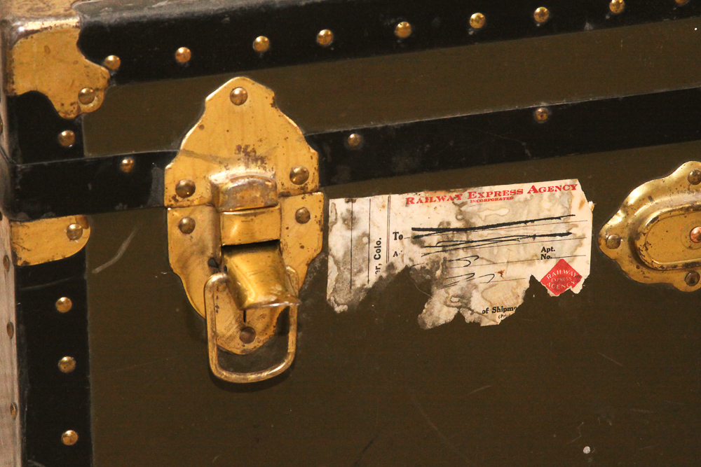 Vintage Foot Locker Chest