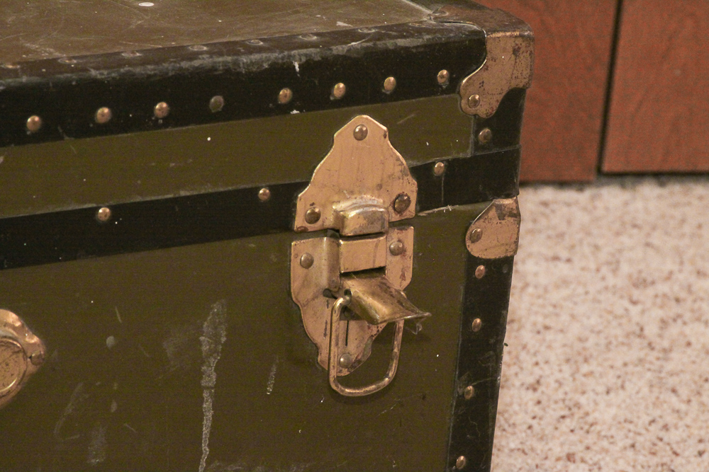 Vintage Foot Locker Chest