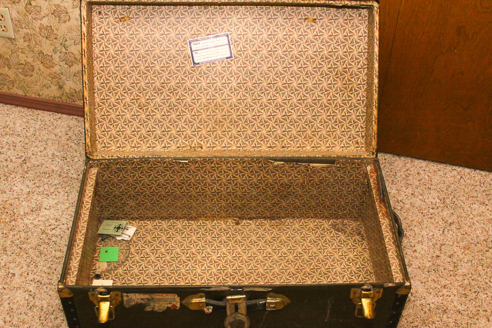 Vintage Foot Locker Chest