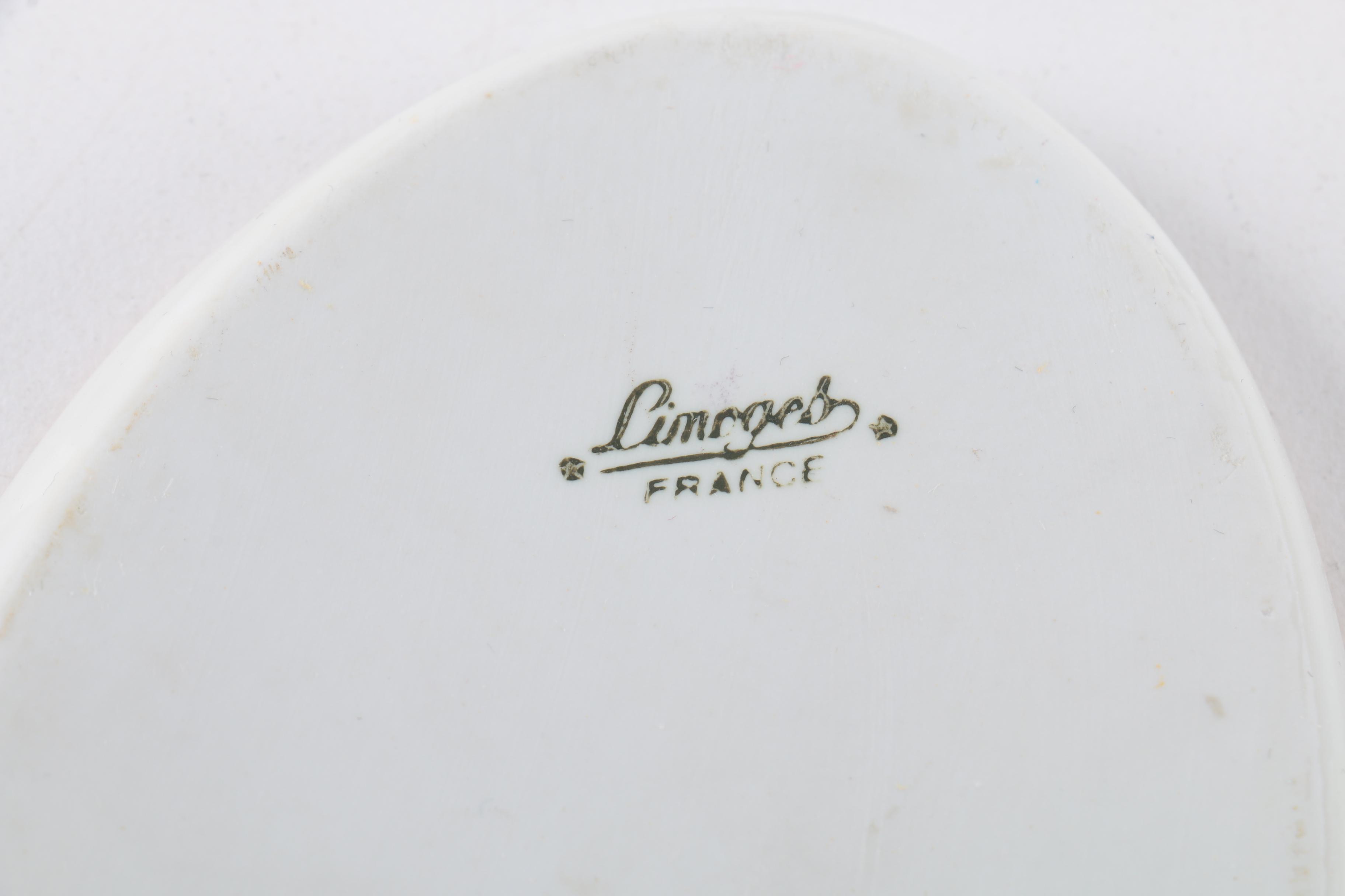 Limoges Porcelain Plates and Trinket Box