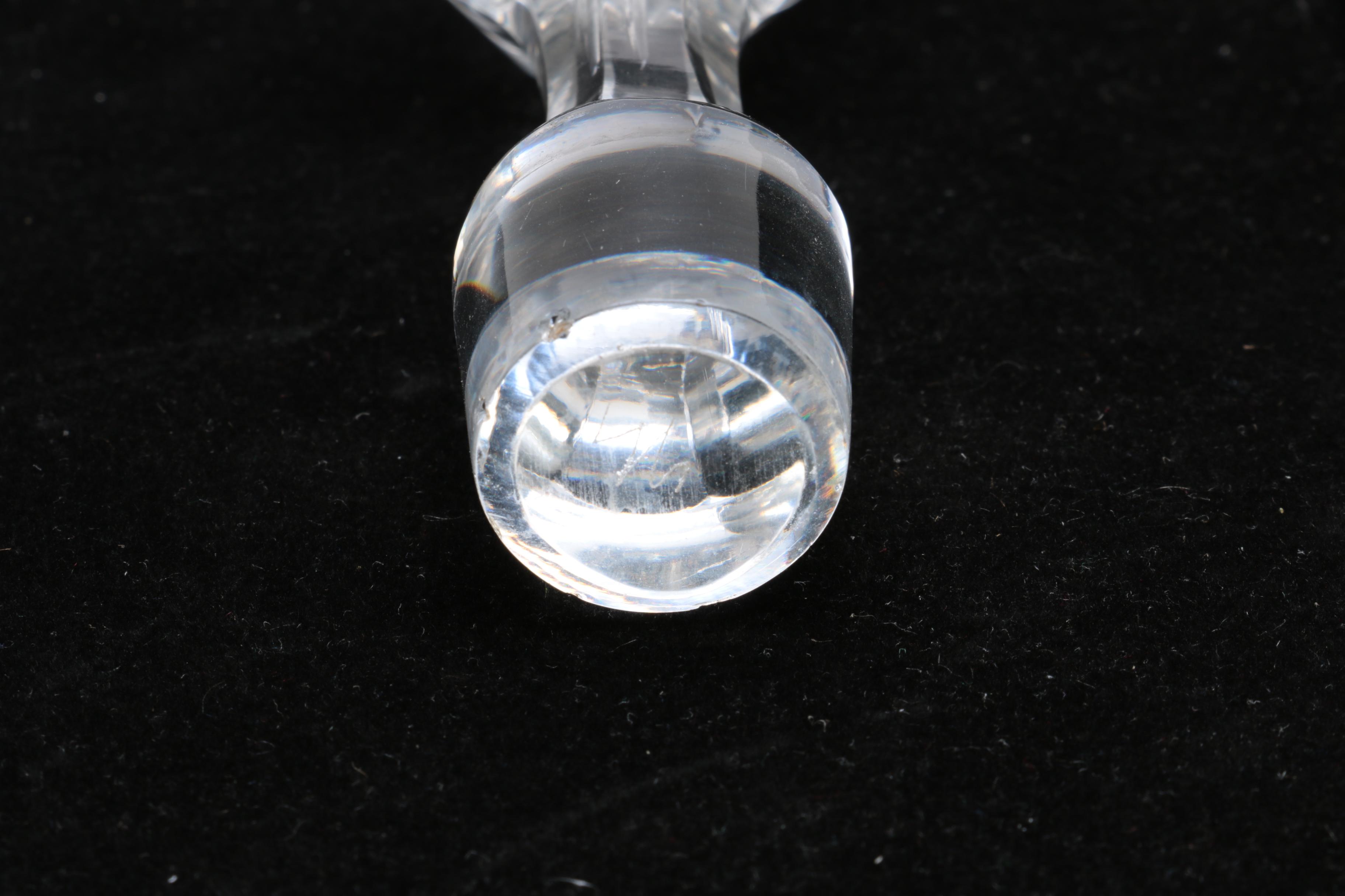 Crystal and Glass Decanters Featuring Orrefors