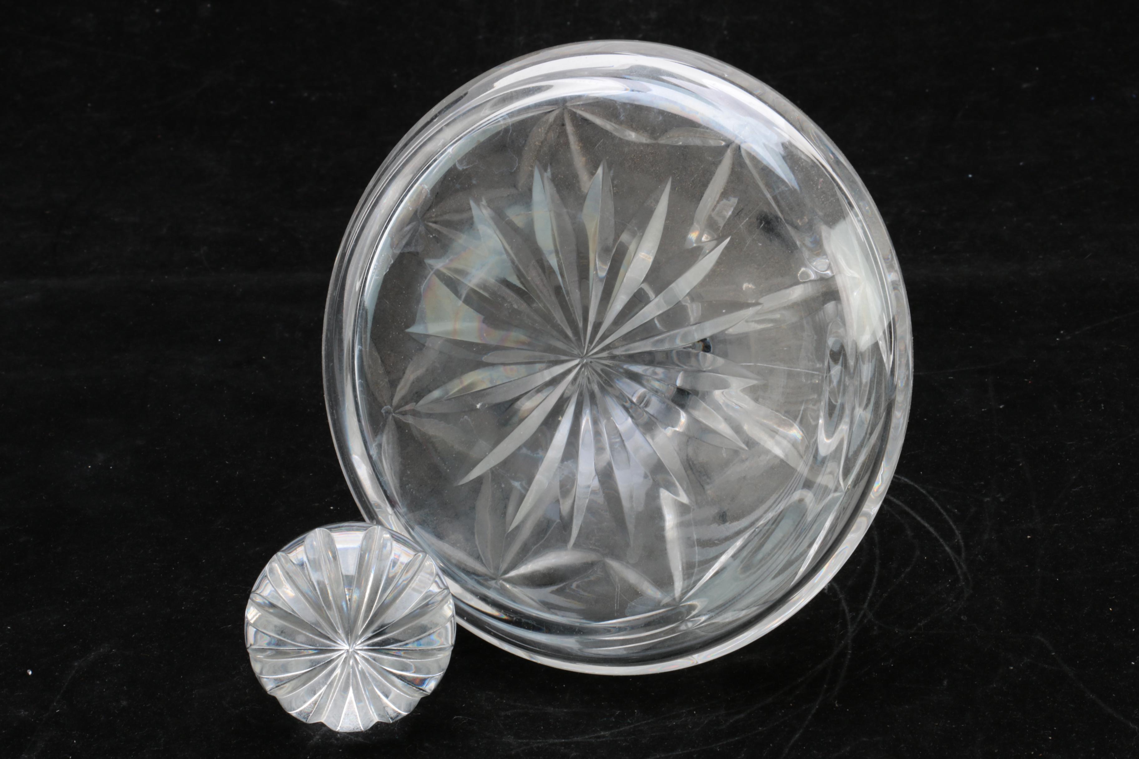 Crystal and Glass Decanters Featuring Orrefors