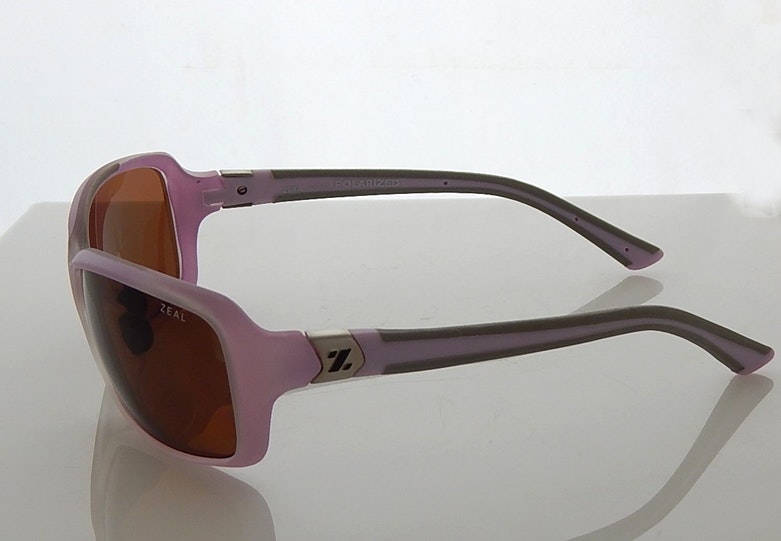 Zeal Lavender and Gray Zeta Polarized Sunglasses