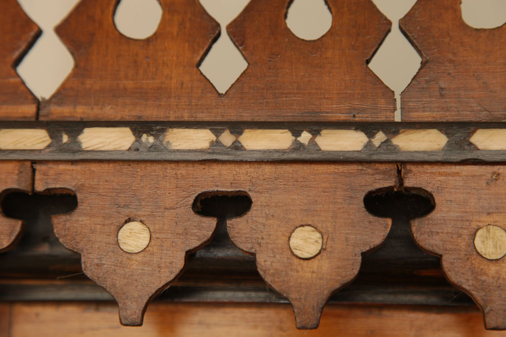 Antique Moroccan Inlaid Cabinet
