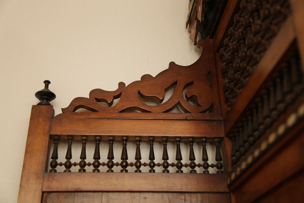 Antique Moroccan Inlaid Cabinet