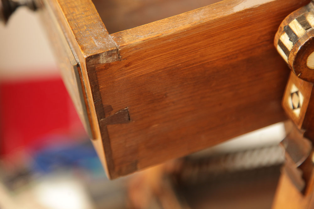 Antique Moroccan Inlaid Cabinet