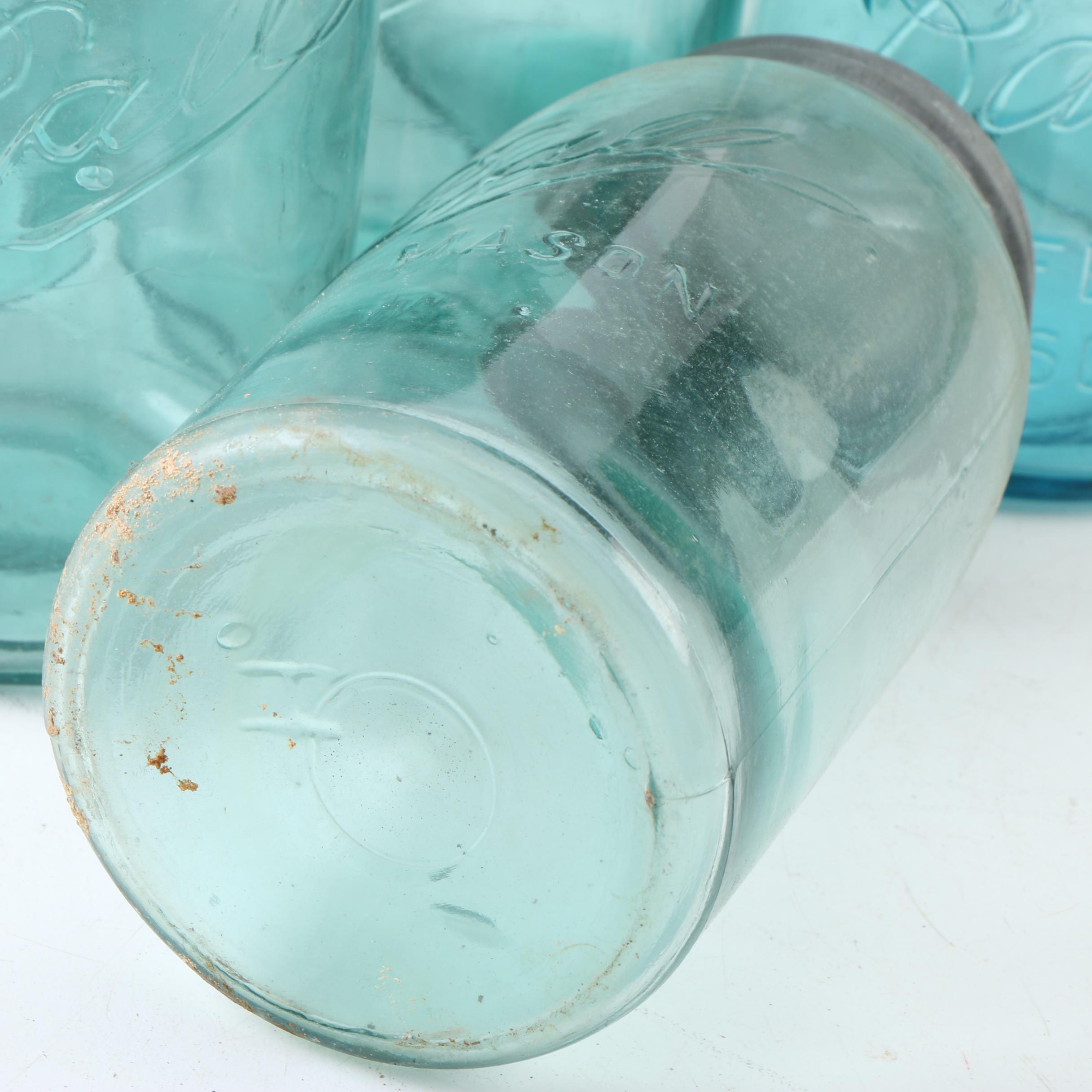 Ball Lidded Mason Jars