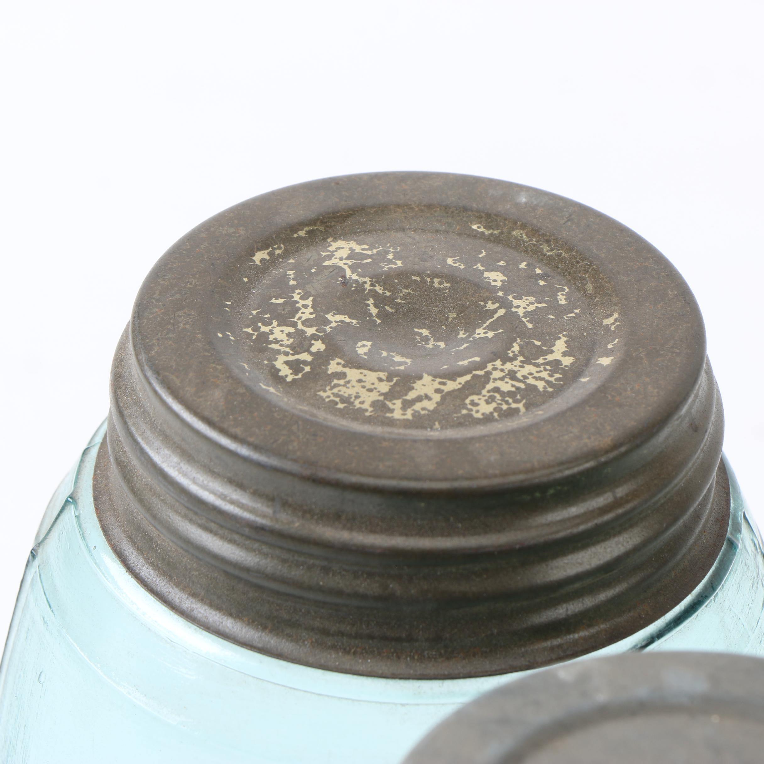 Ball Lidded Mason Jars