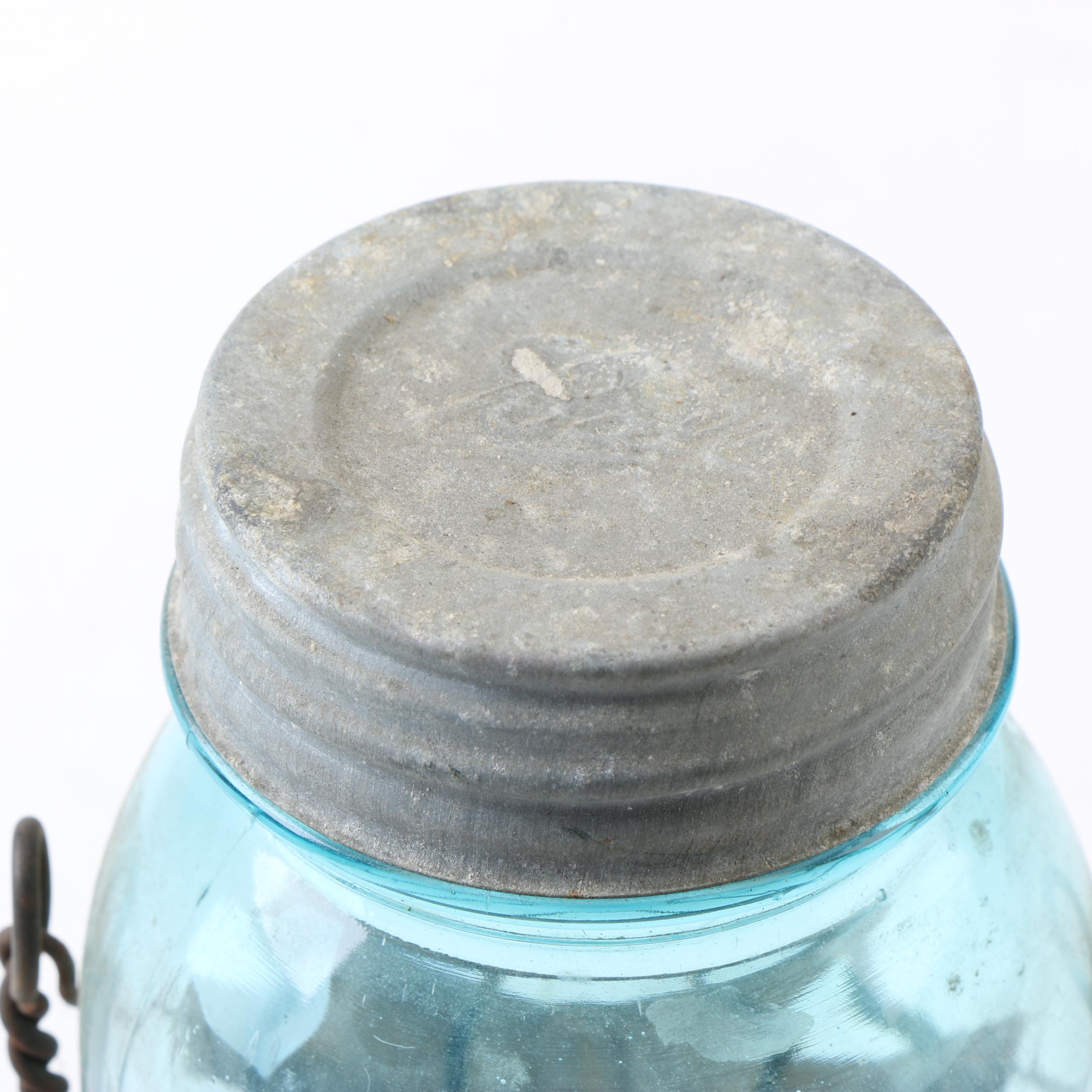 Ball Lidded Mason Jars