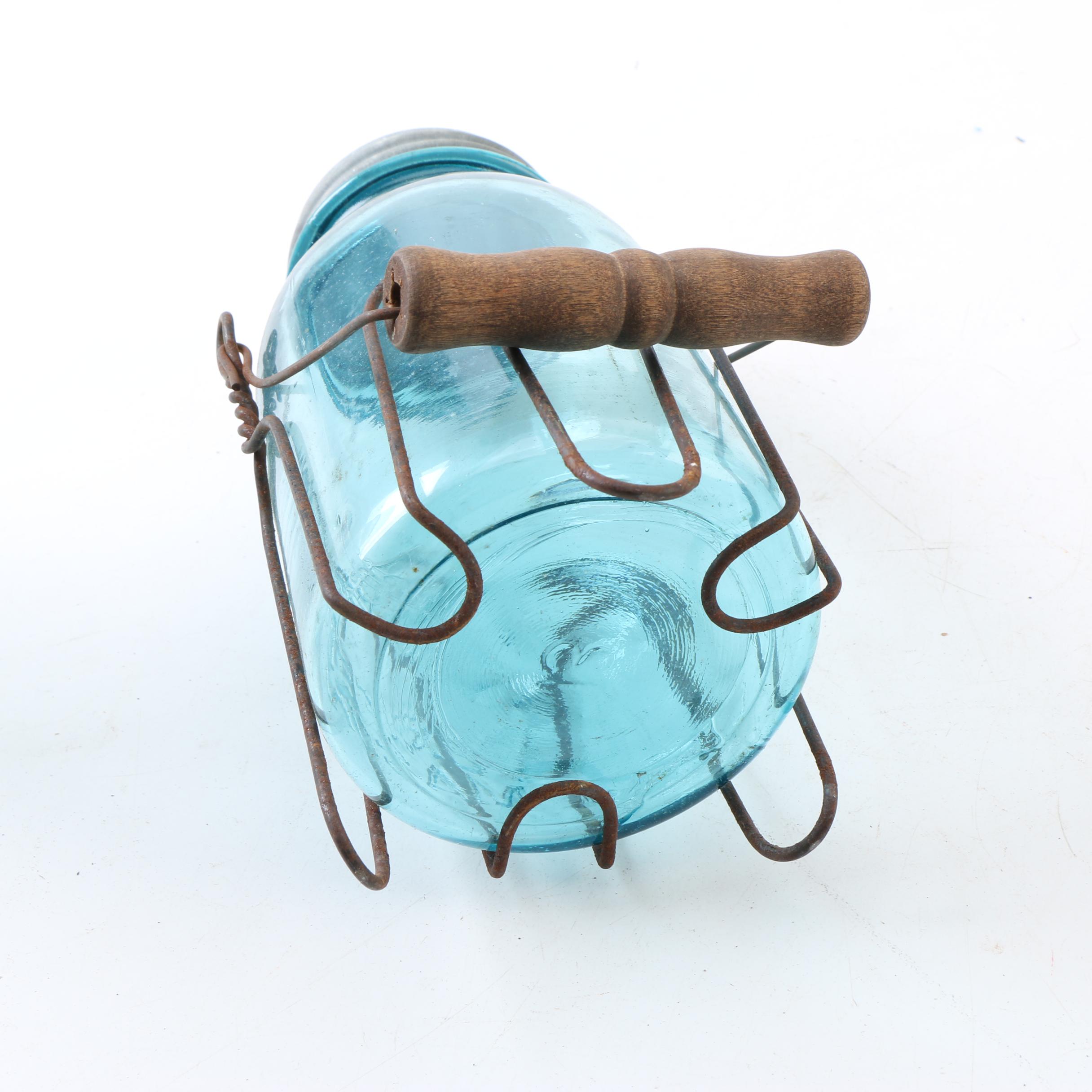 Ball Lidded Mason Jars