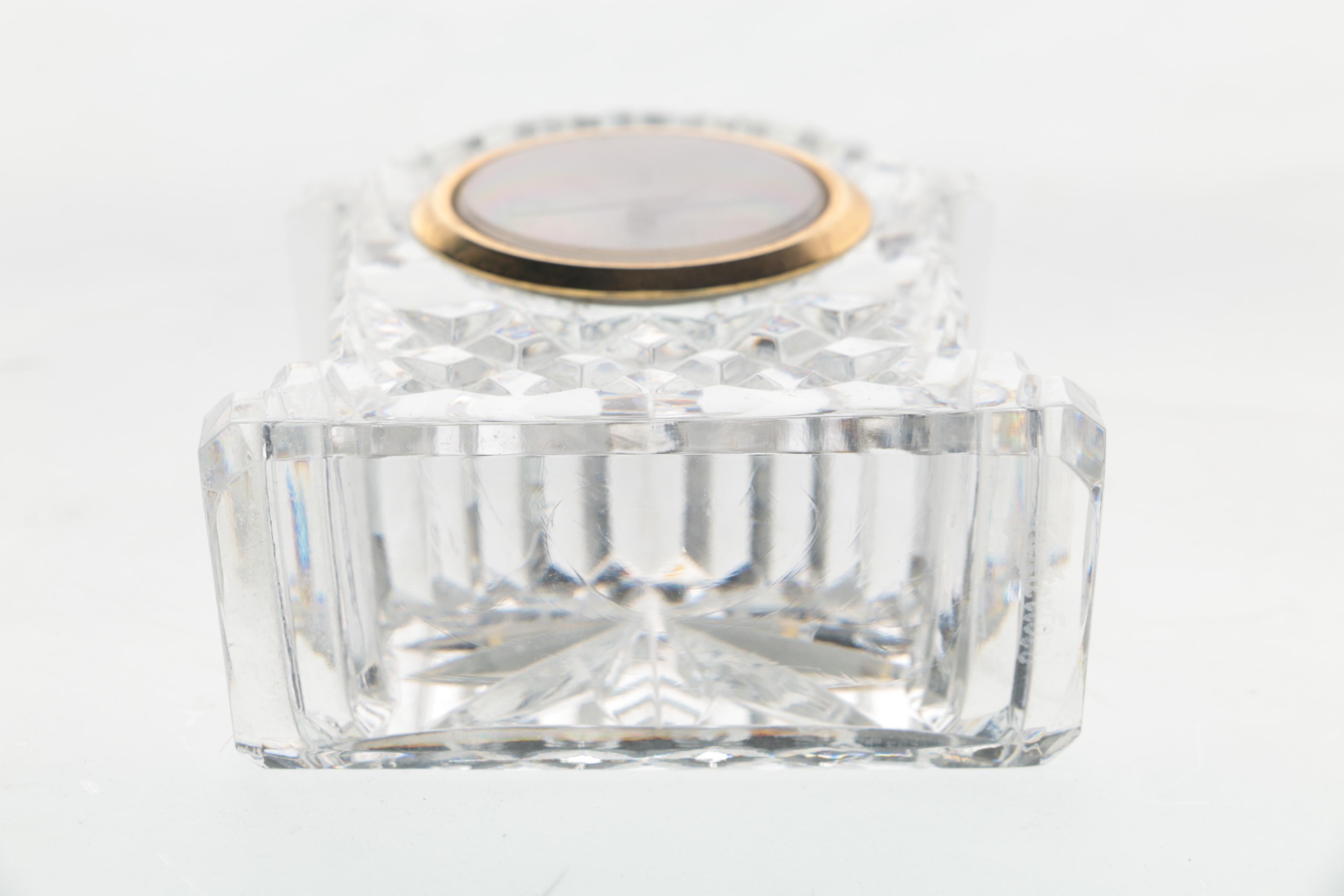 Waterford Crystal Quartz Clock