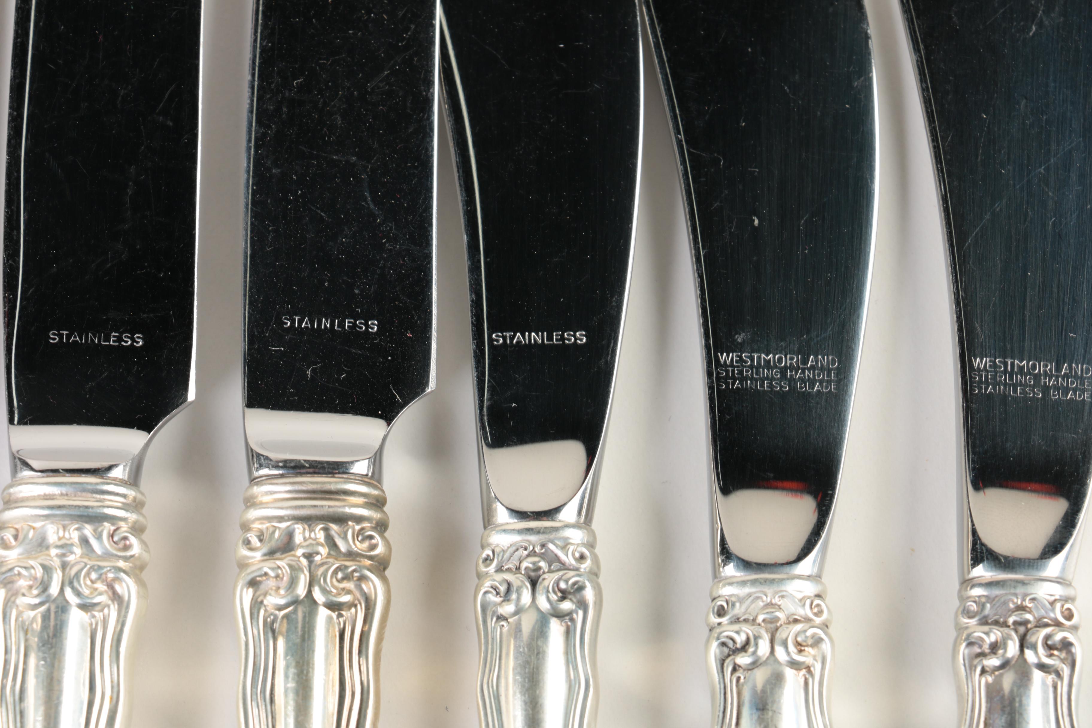 Westmorland "George and Martha" Sterling Silver Flatware