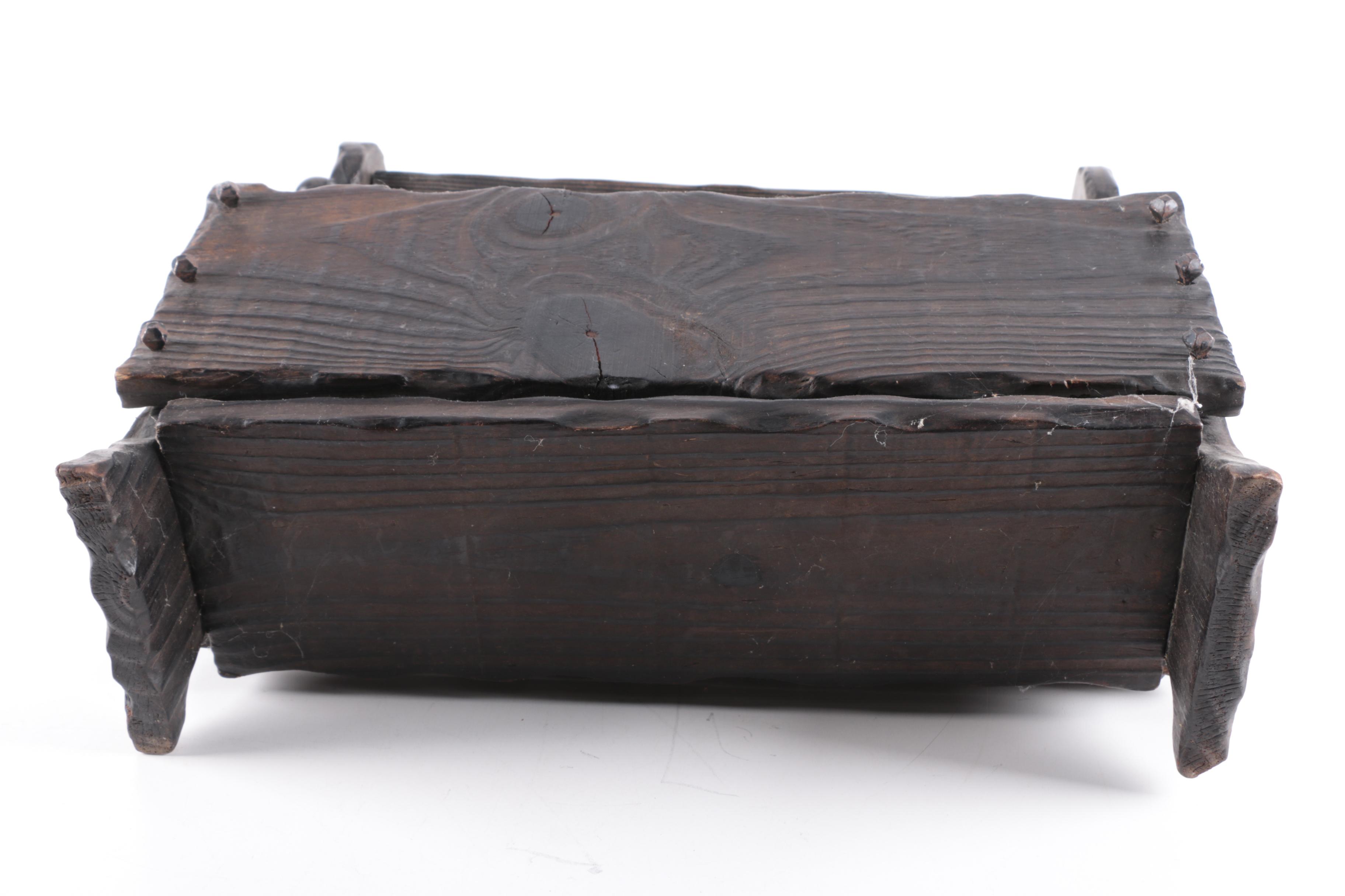 Wooden Magazine Holder