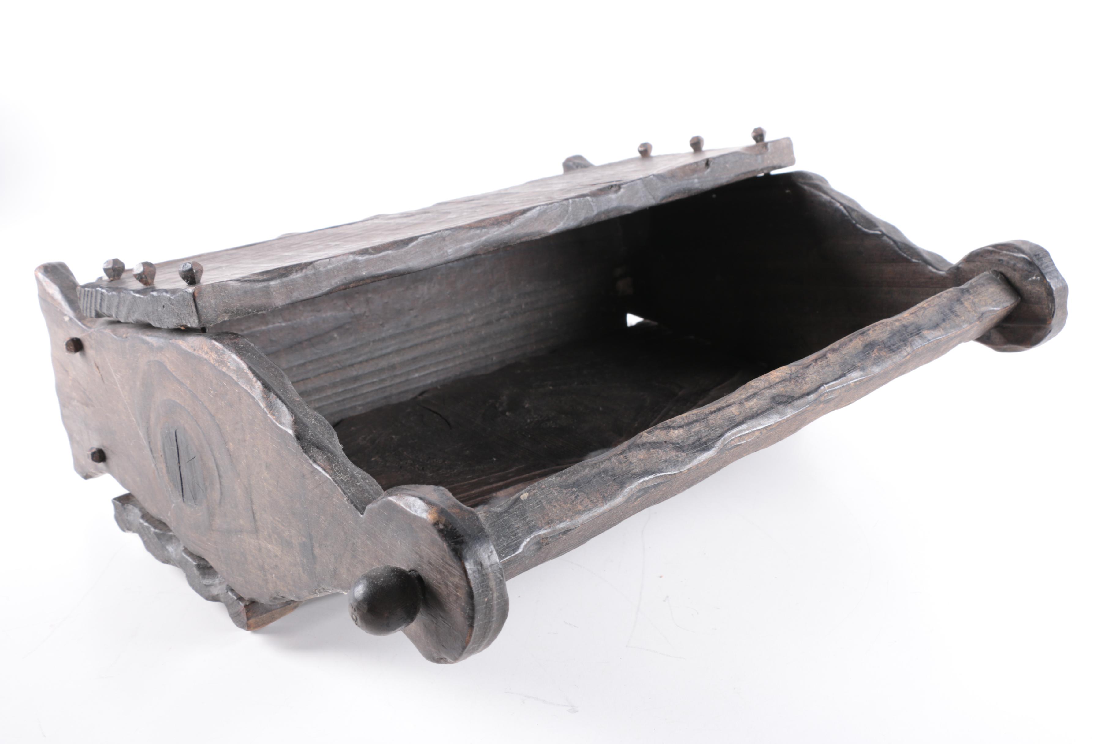 Wooden Magazine Holder